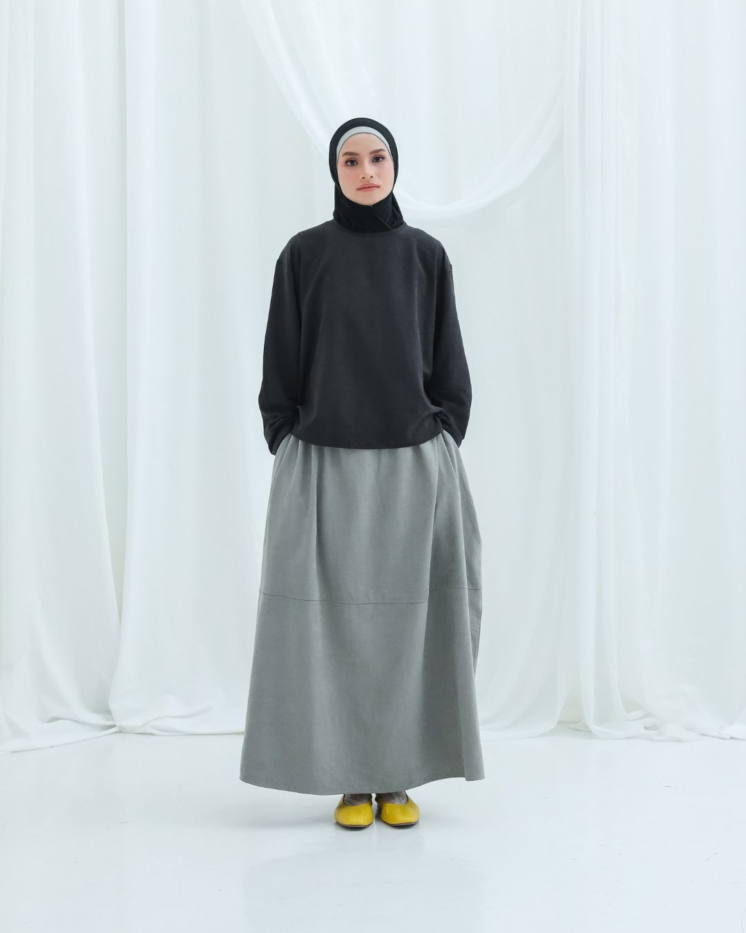 NILOU SKIRT GREY