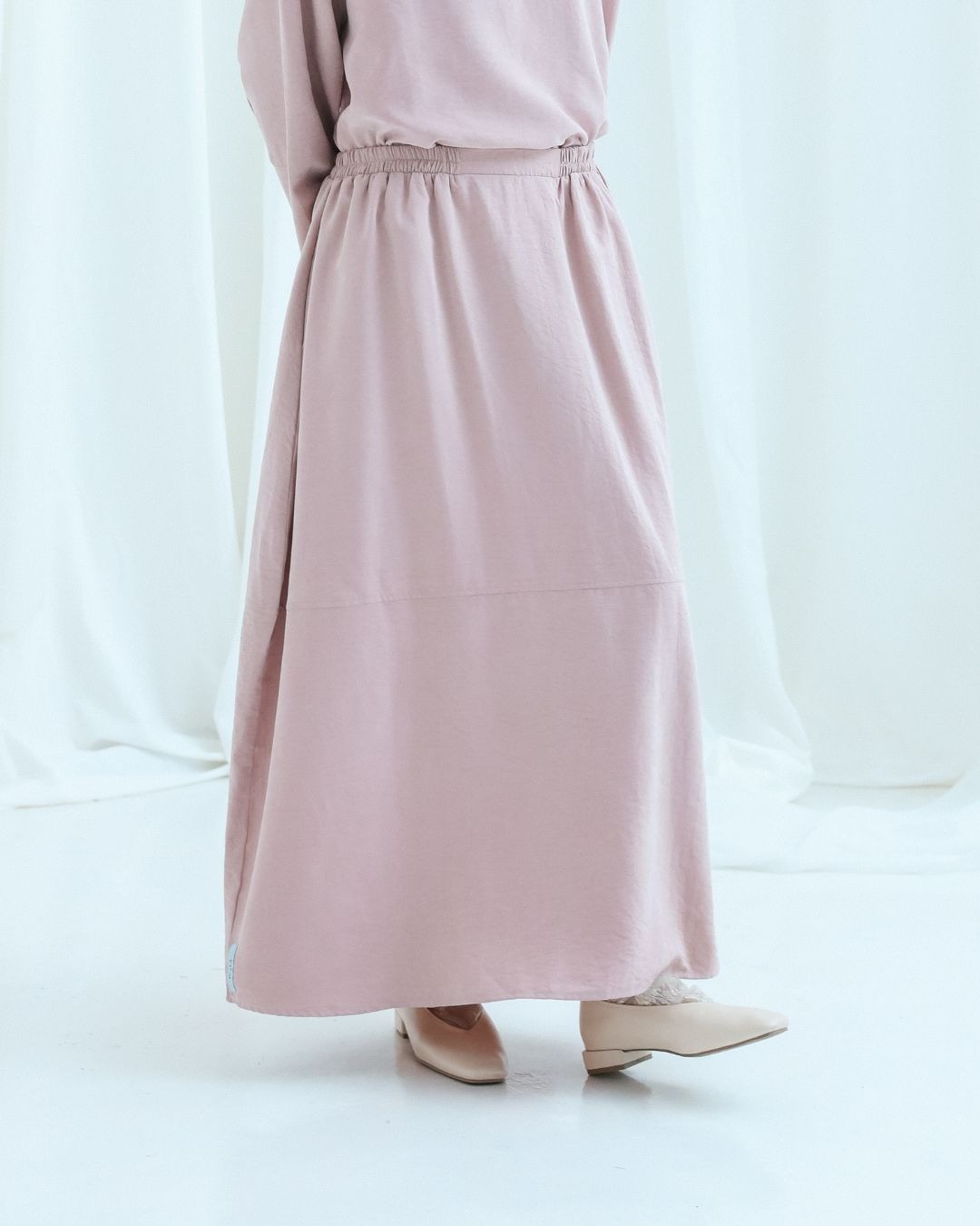 NILOU SKIRT OYSTER PINK