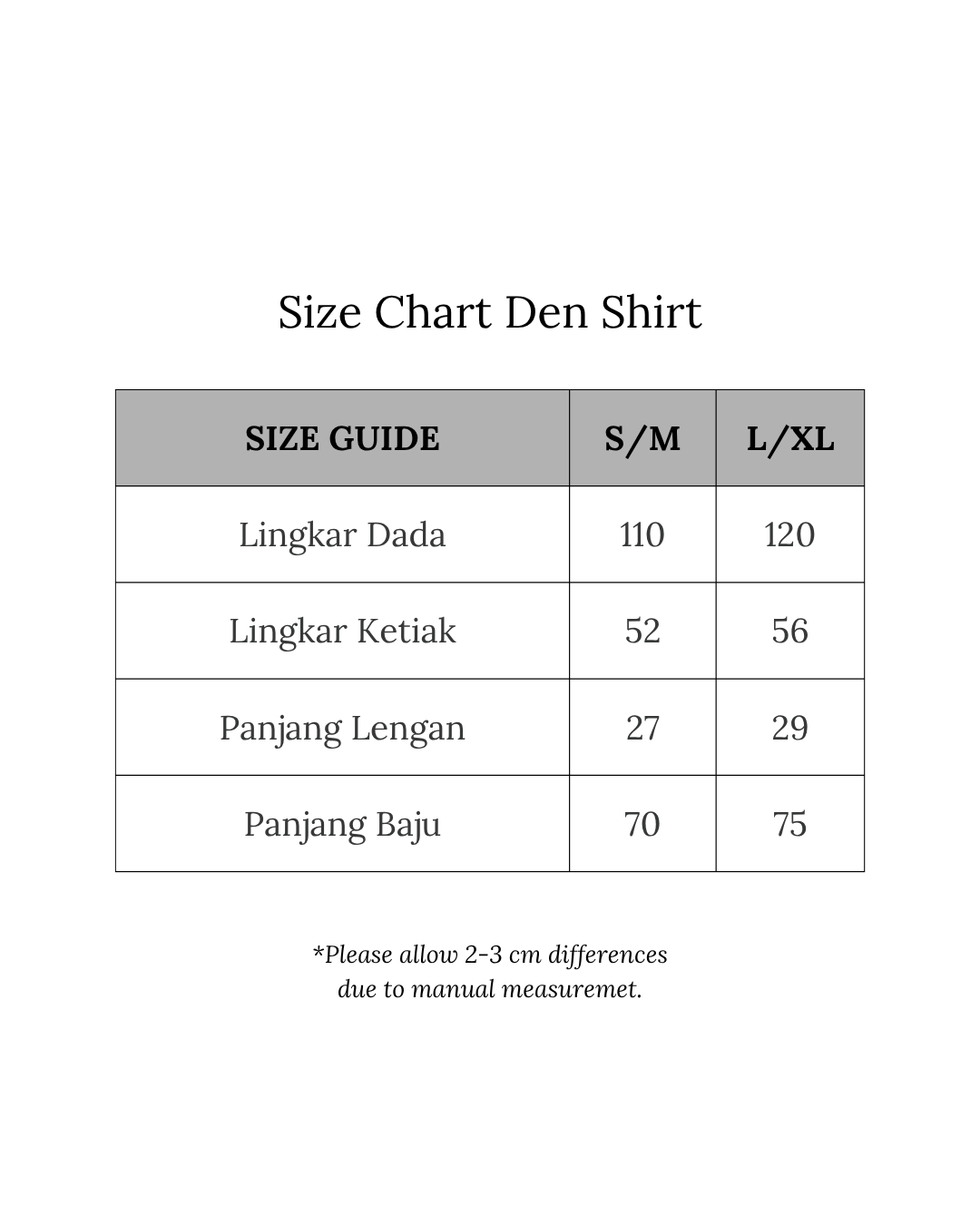 DEN SHIRT