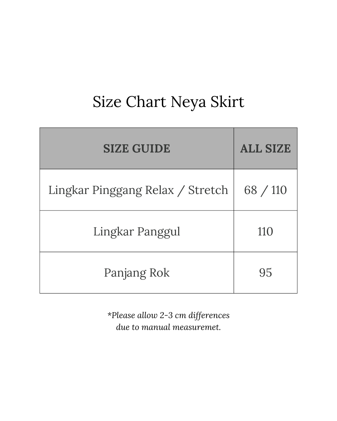 NEYA SKIRT