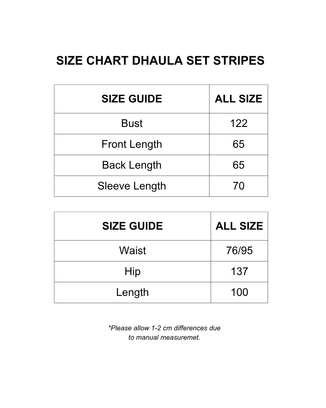 DHAULA SET STRIPES DARK NAVY
