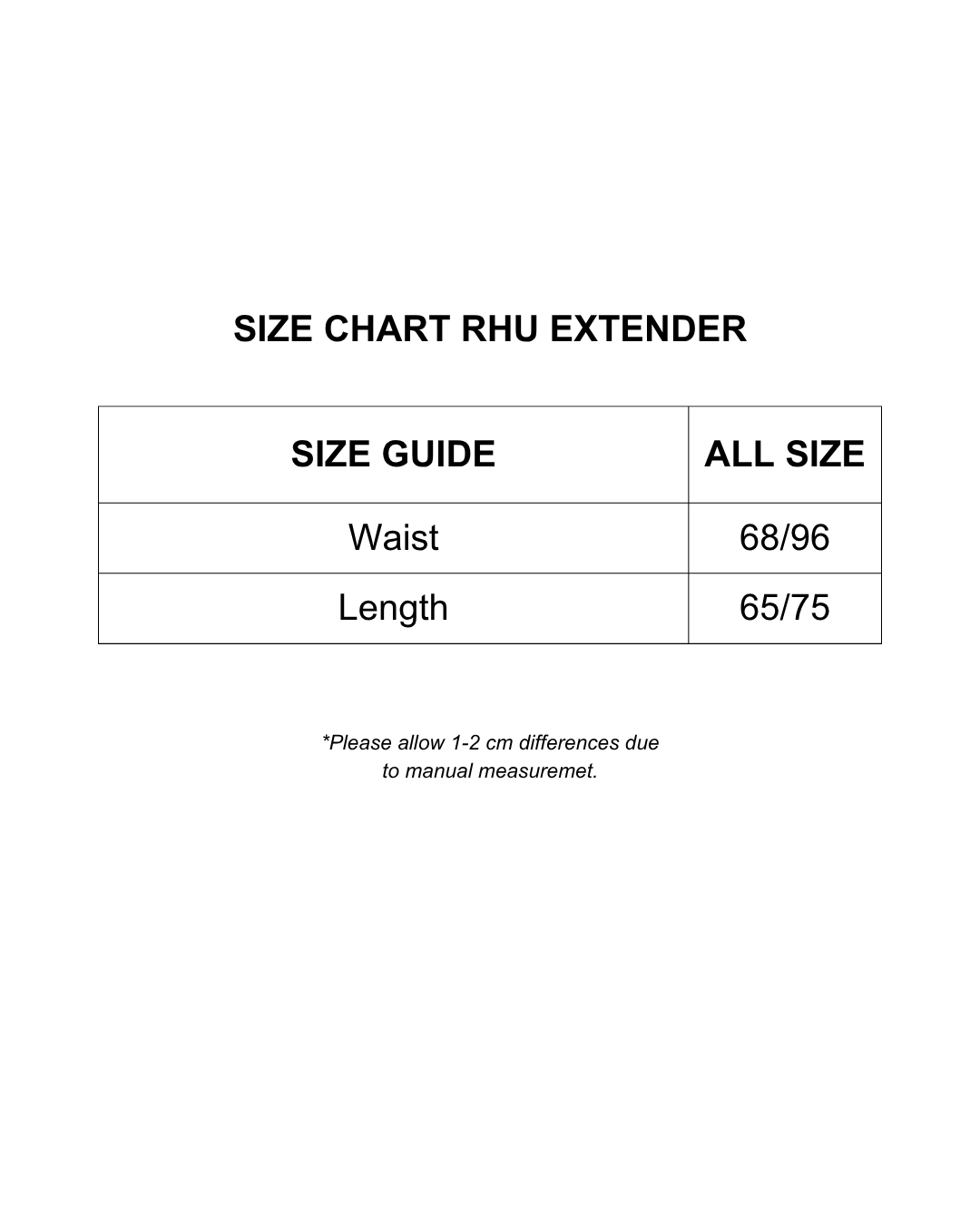 RHU EXTENDER ALMOND