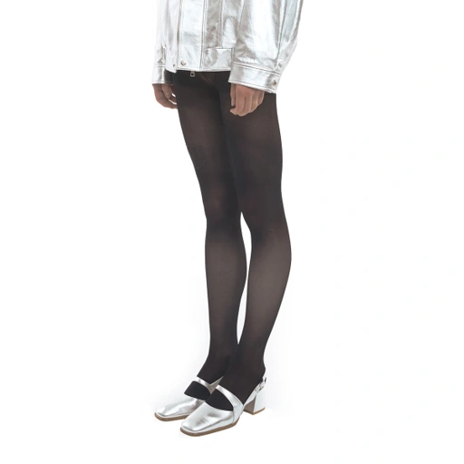 Image of RHINESTONE TIGHTS [BLACK]