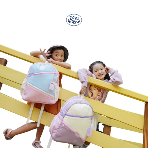 Image of Zakwoowstyle Ziggy Backpack FREE GANCI KALKULATOR & GAMES RANDOM | Backpack Unisex Banyak Kantong Multifungsi Ziggy Zagga