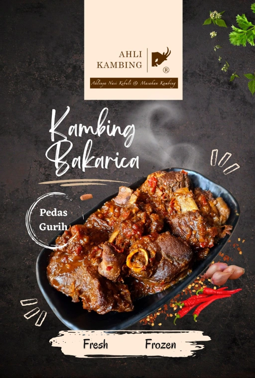 Image of Frozen Kambing Bakarica (Lauk Kambing)