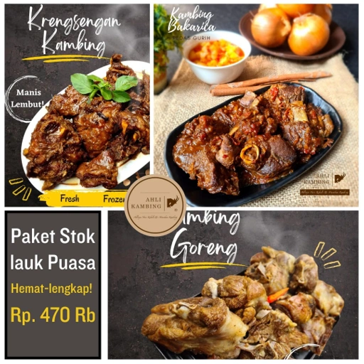 Image of Paket hemat lauk kambing tanpa ayam - stok puasa