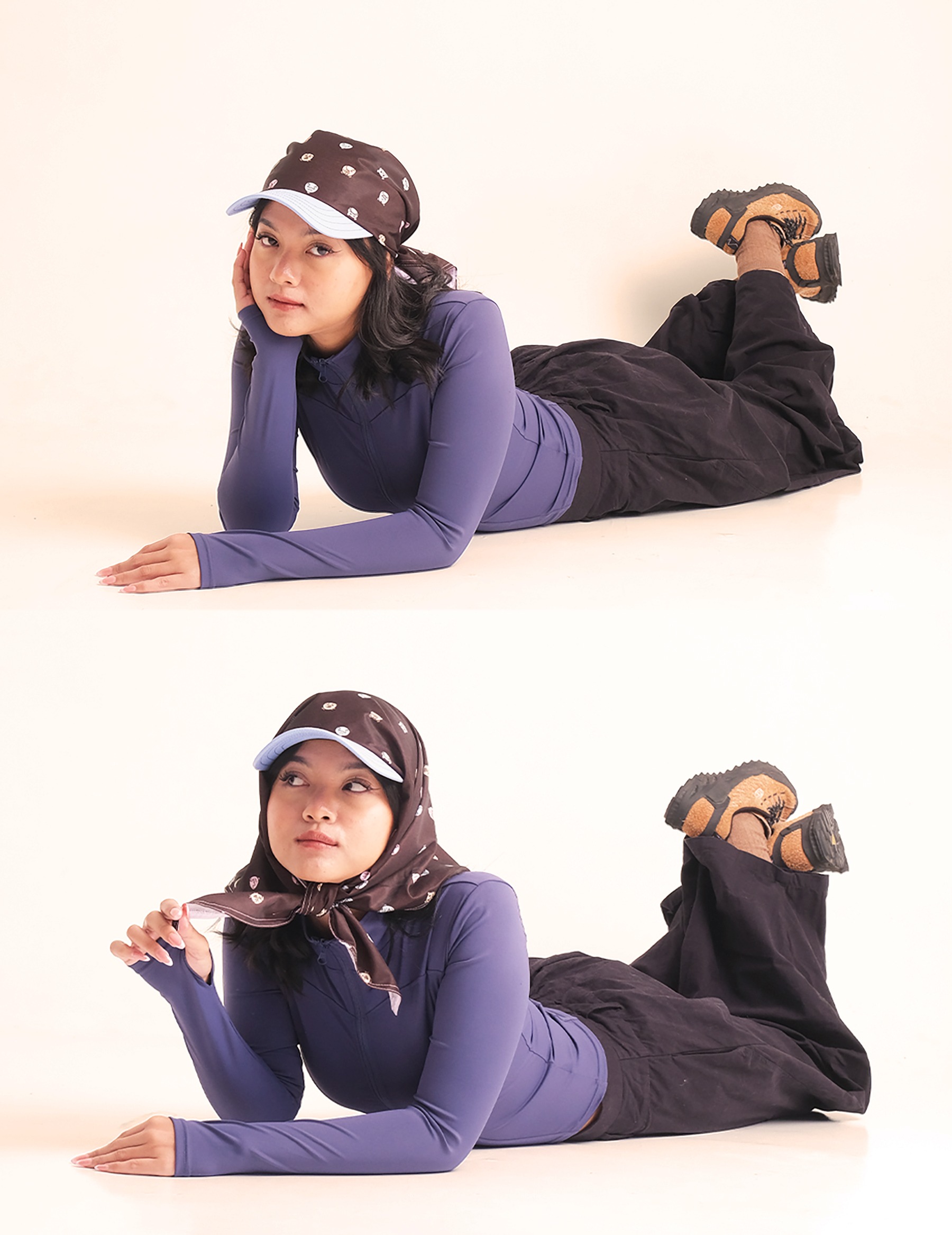 CRSL Monie Cap | Bandana Cap | Topi Cap Hat Scarf Unisex Pria Wanita