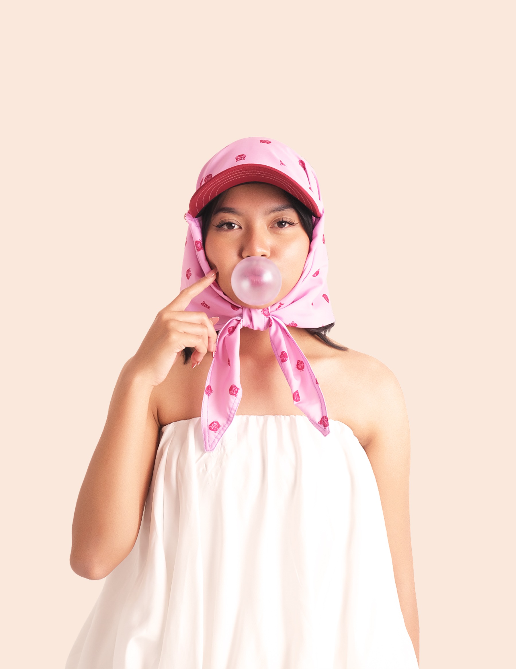 CRSL Monie Cap | Bandana Cap | Topi Cap Hat Scarf Unisex Pria Wanita