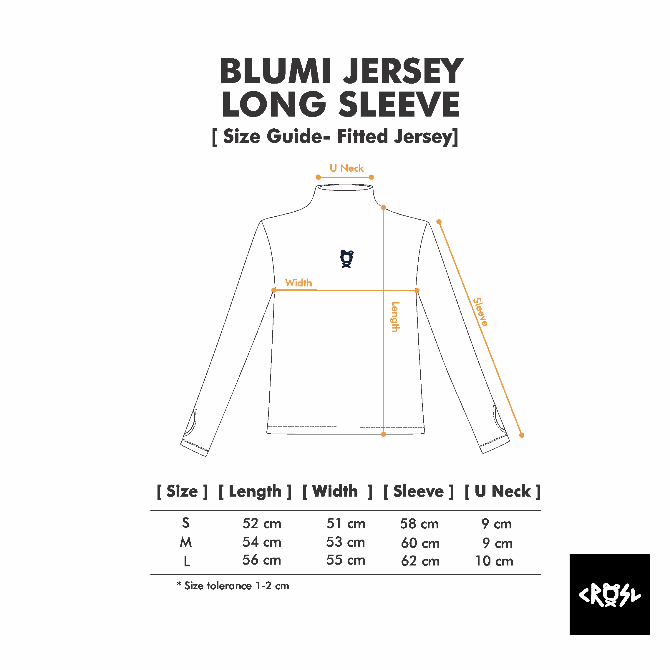 CRSL BLUMI JERSEY LONG SLEEVE