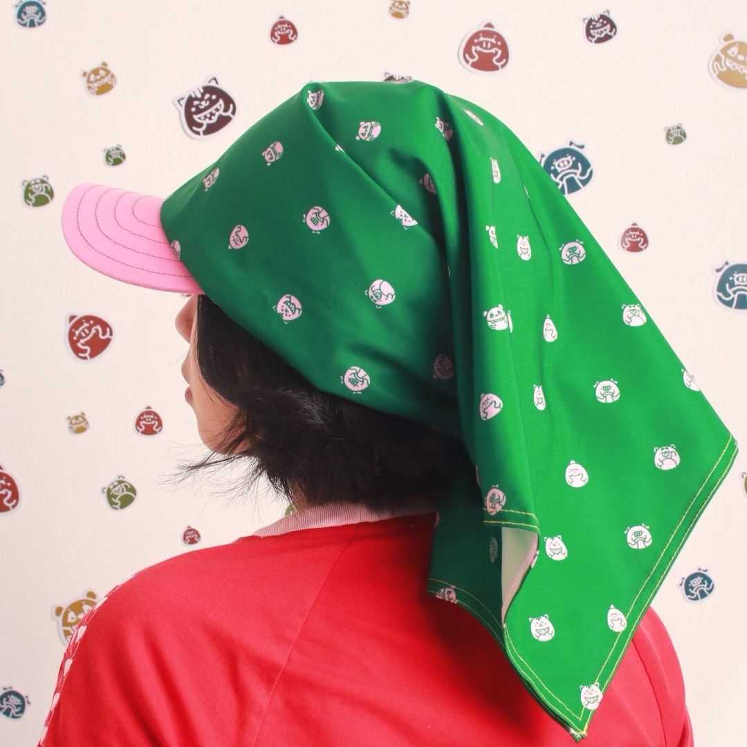 CRSL Monie Cap | Bandana Cap | Topi Cap Hat Scarf Unisex Pria Wanita