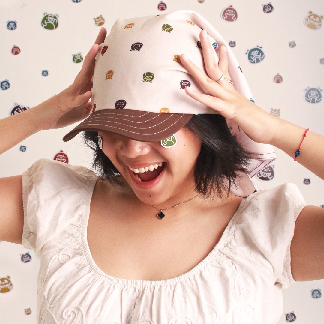 CRSL Monie Cap | Bandana Cap | Topi Cap Hat Scarf Unisex Pria Wanita