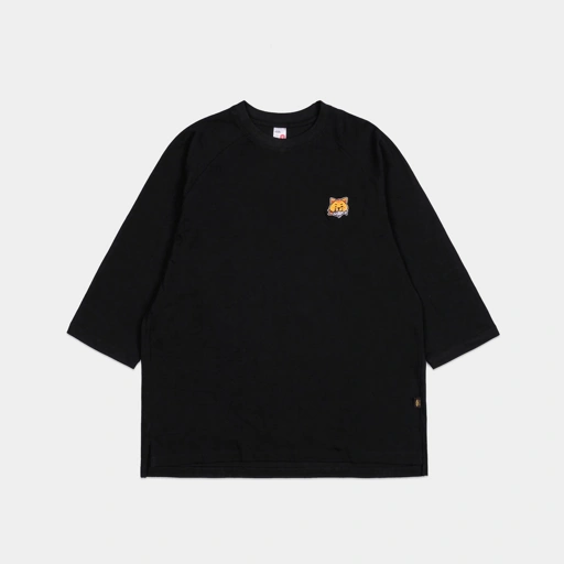 Image of CRSL Chilo Regie Tees | Black | Kaos Pria | Kaos Wanita | Kaos 3/4 Oversize Oversized