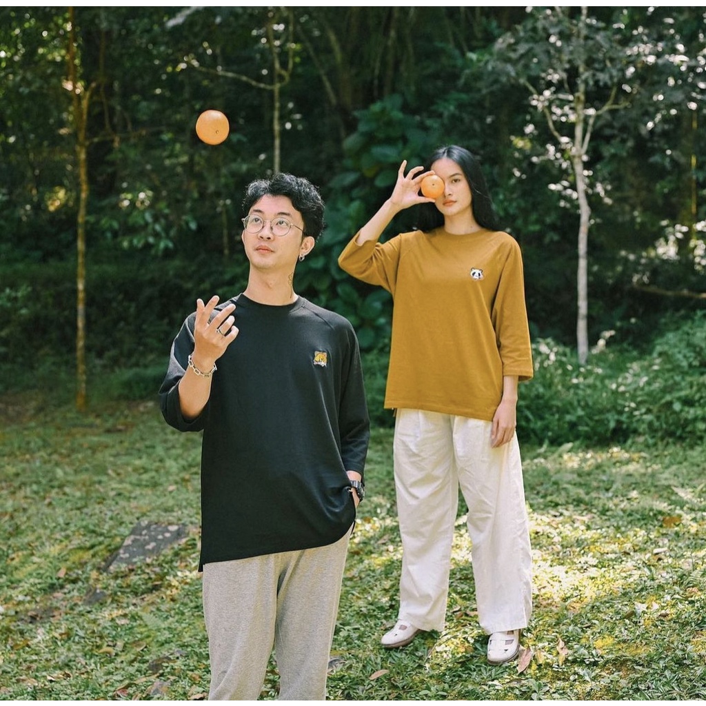 CRSL Chilo Regie Tees | Black | Kaos Pria | Kaos Wanita | Kaos 3/4 Oversize Oversized