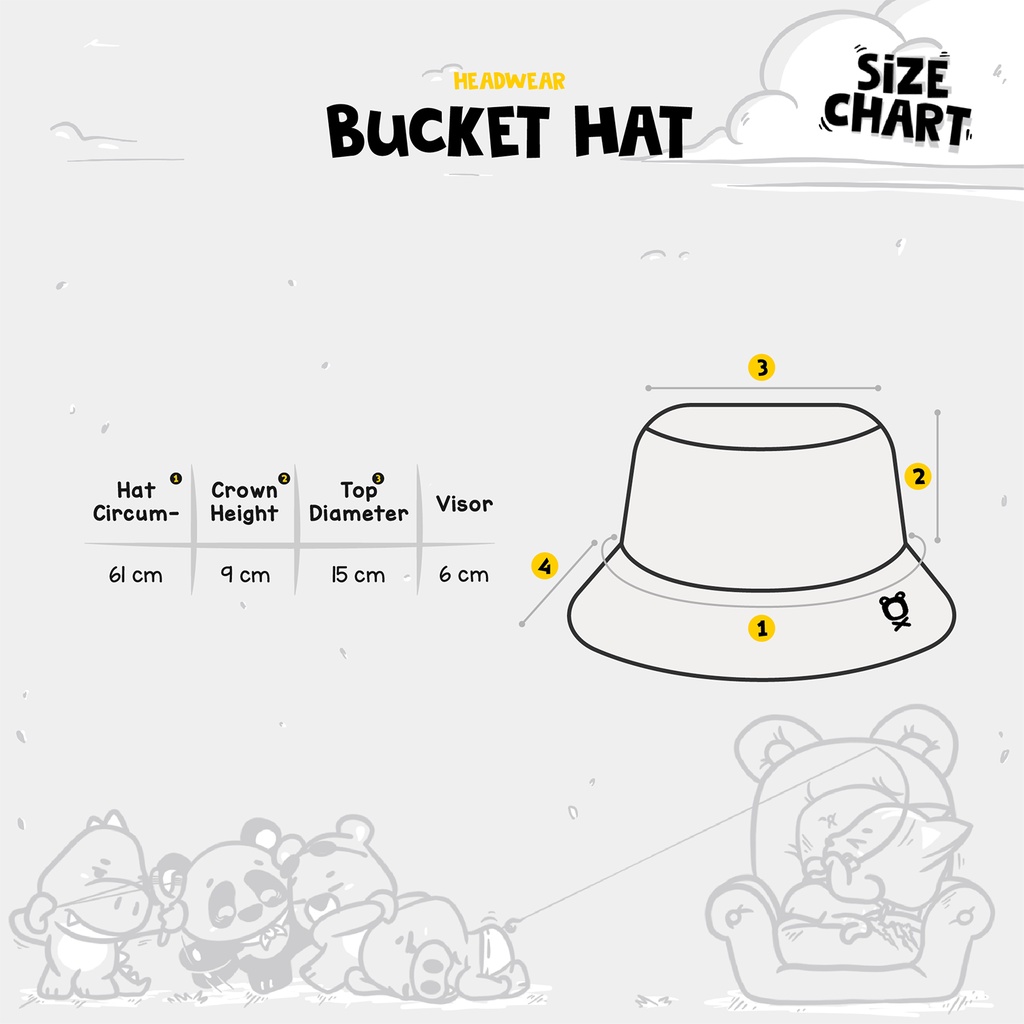 CRSL Iconic Series  Bucket Hat