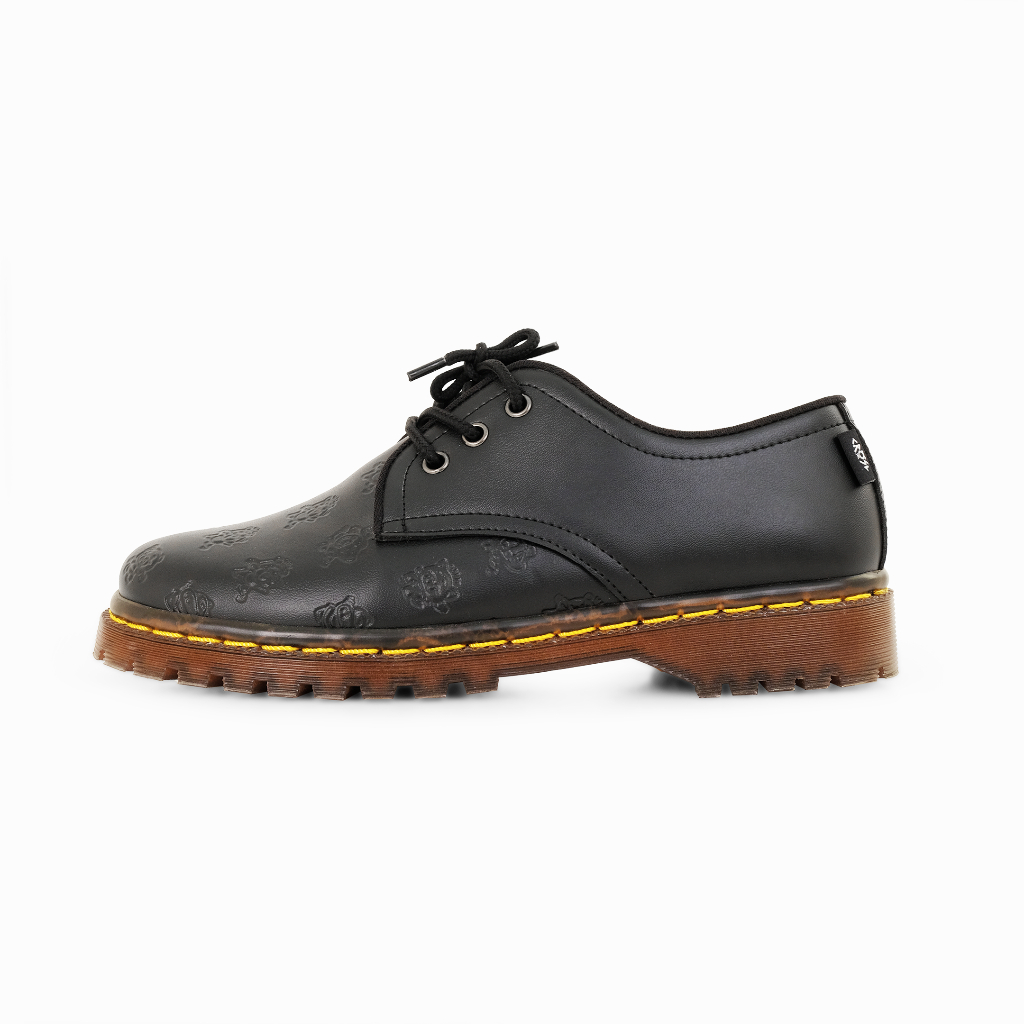 CRSL Derby Shoes Black I Sepatu Kulit I Pantofel Goods I Derby Boots I Original I Pria Wanita Unisex