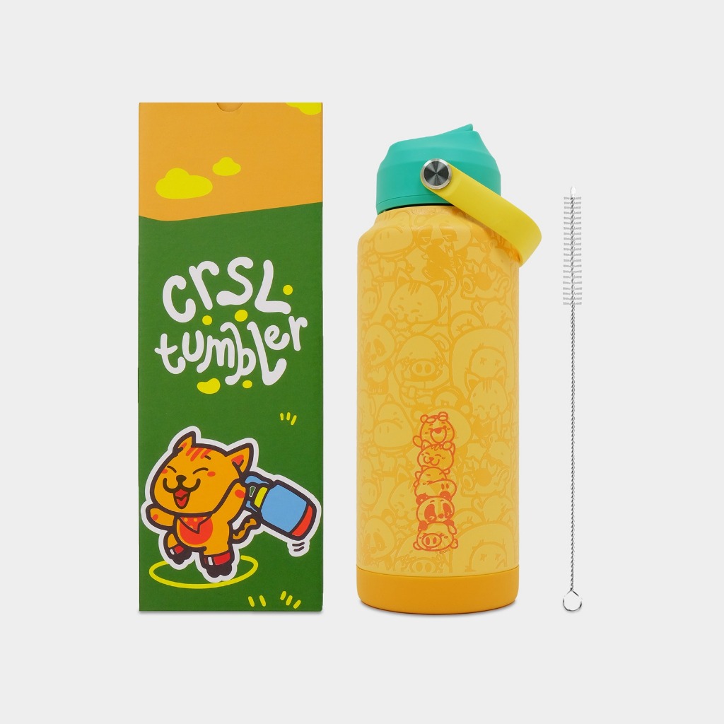 CRSL Drinke Tumblr Series I Botol Tempat minum I Tumbler I Tumblr Travel Bottle Stainless 900ml 32oz (PO 30 Hari)