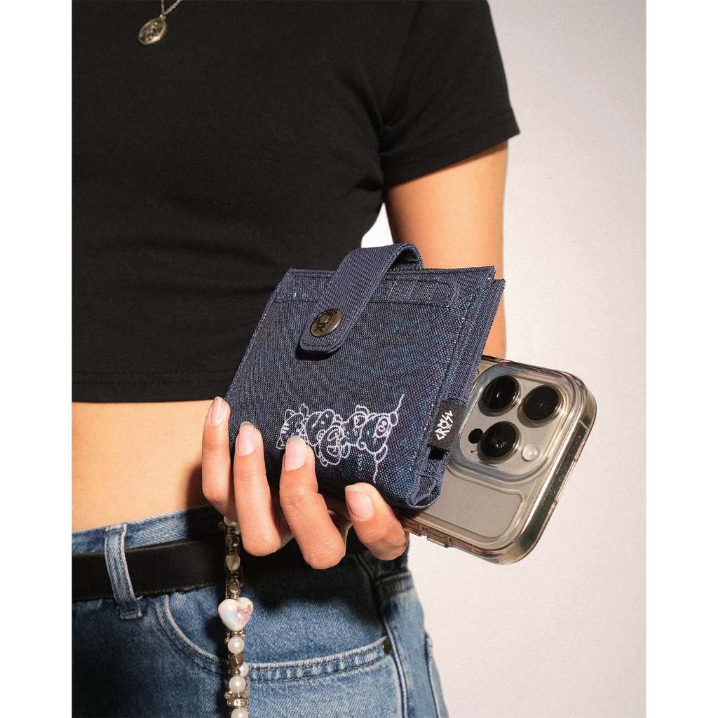 CRSL Pocket Wallet Series I Dompet 2 in 1 I Card Holder I Pattern Wallet I Unisex I Pria Wanita