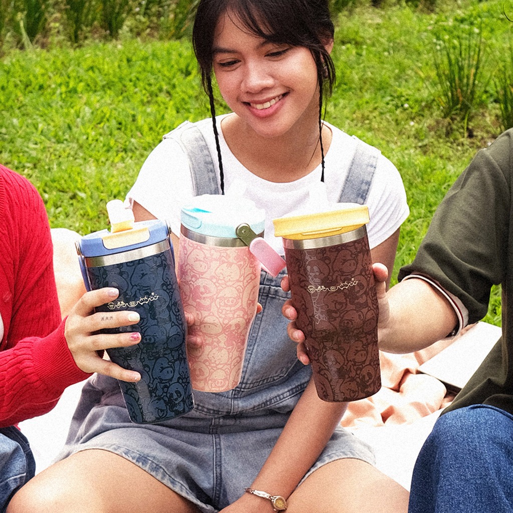 CRSL Kawari Tumbler Series I Botol Minum I Travel Bottle I Lid Handle Tumbler SUS 304 I 740ml 25 oz (PO 30 HARI)