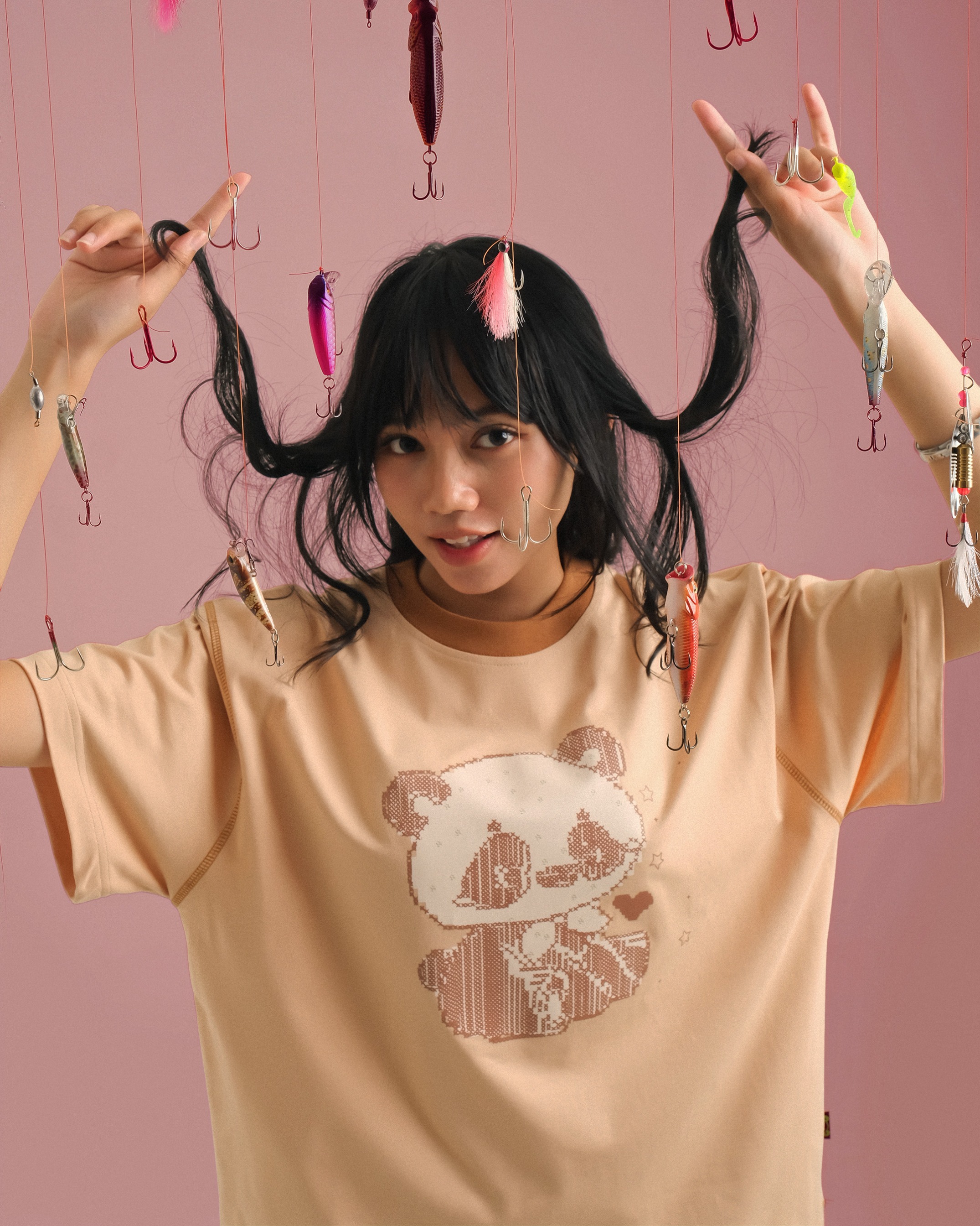 CRSL Moccapo Tees | T-Shirt Mocca Unisex Oversize Boxy Fit | Kaos Boxy Fit Reguler | Kaos Casual Pria Wanita Oversize