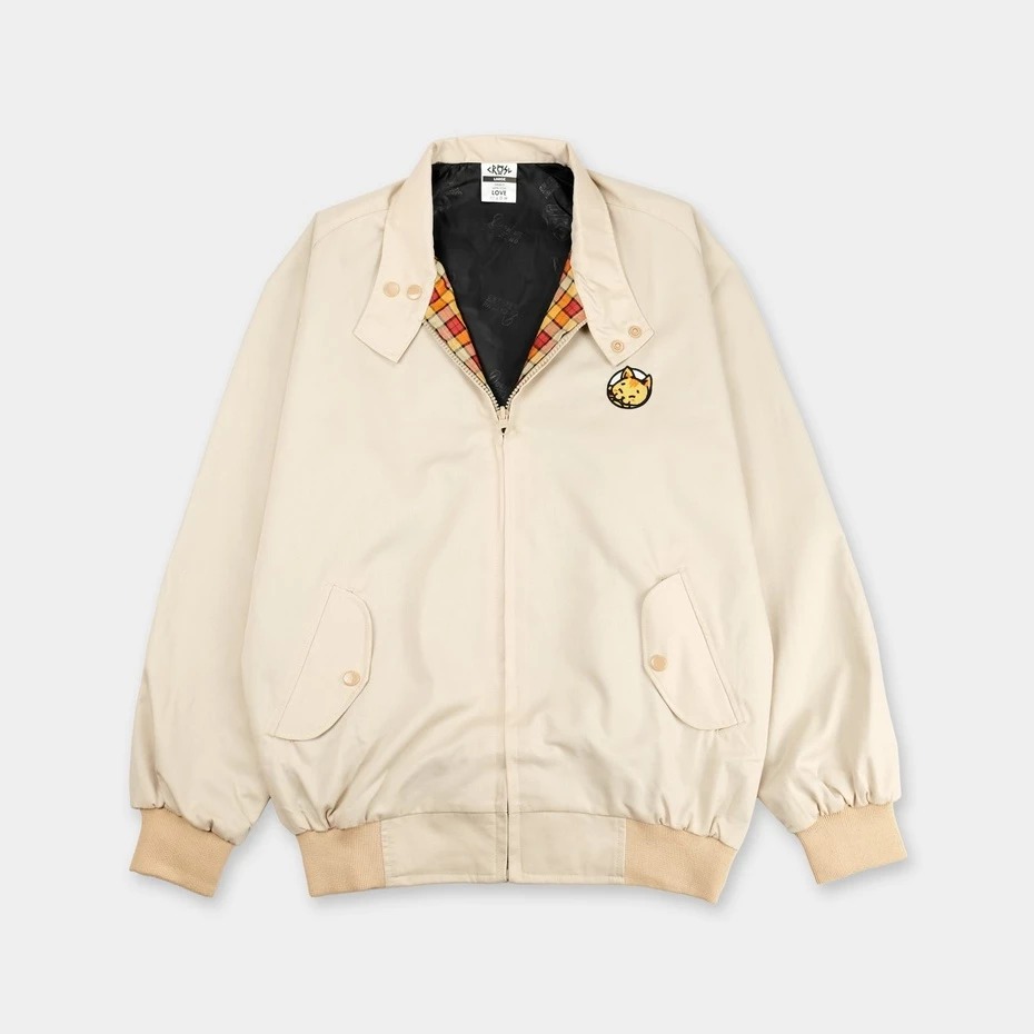 CRSL Adopter Jacket | Pria Wanita Lengan Panjang Harrington Unisex Work Jaket Motor
