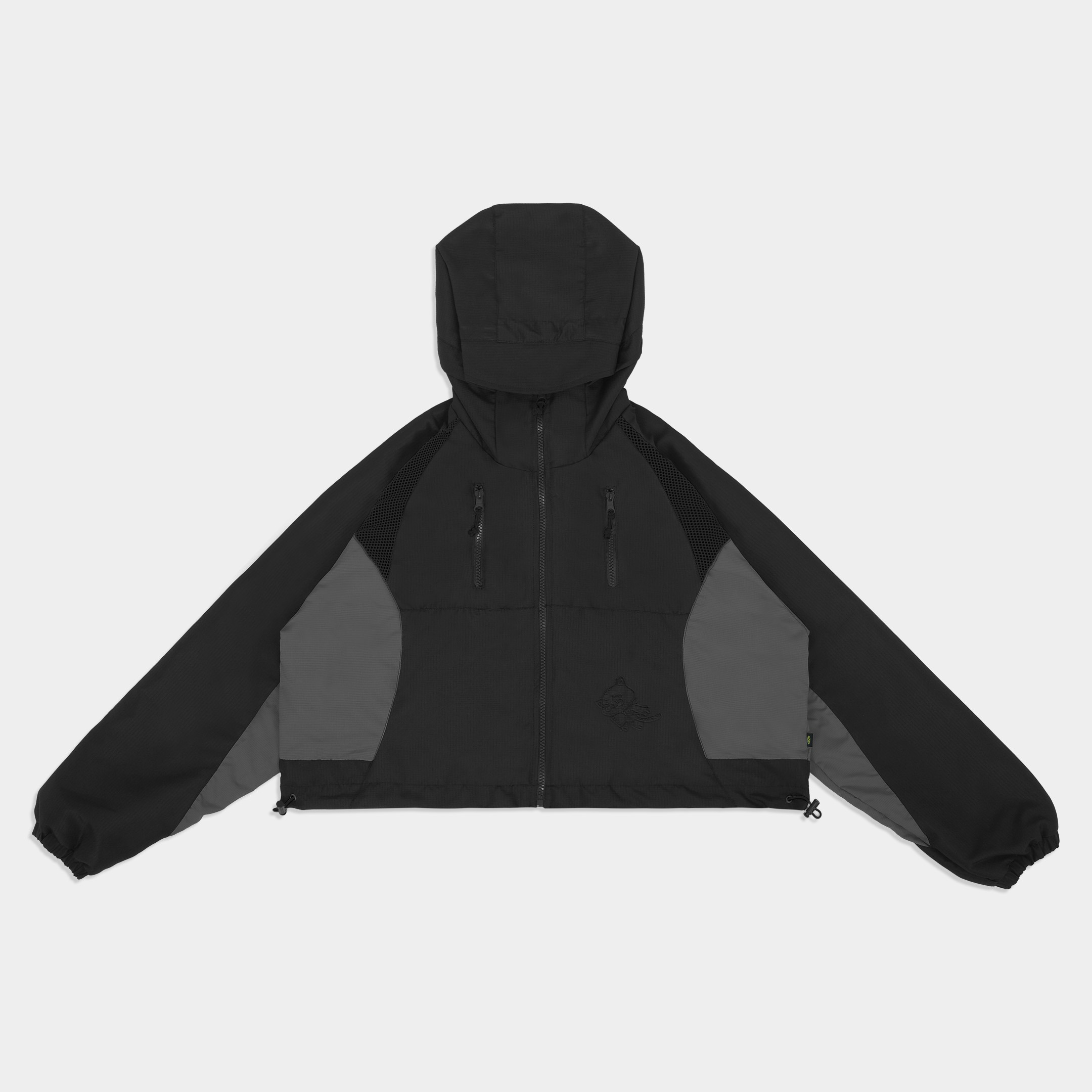 CRSL MOTION JACKET | Olahraga Wanita Sport Jacket Lengan Panjang | Atasan Outdoor cewek ringan Crop