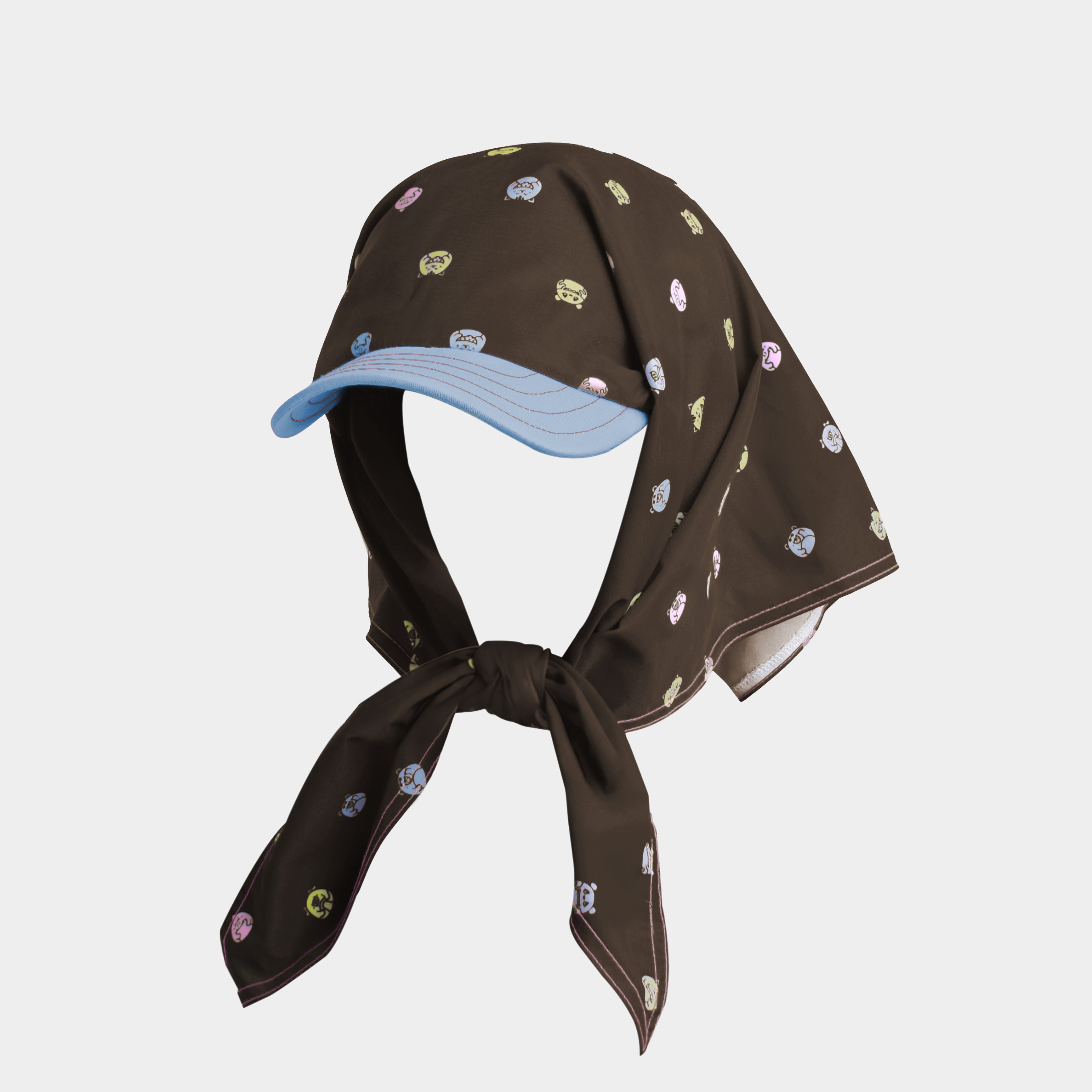 CRSL Monie Cap | Bandana Cap | Topi Cap Hat Scarf Unisex Pria Wanita