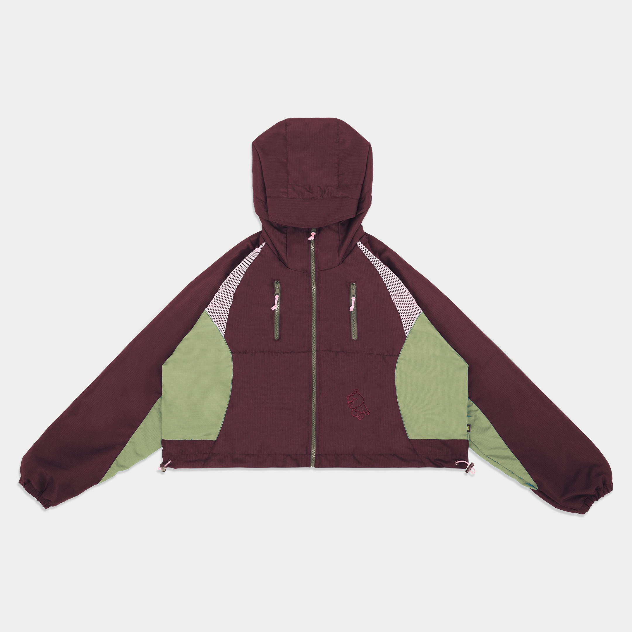 CRSL MOTION JACKET | Olahraga Wanita Sport Jacket Lengan Panjang | Atasan Outdoor cewek ringan Crop