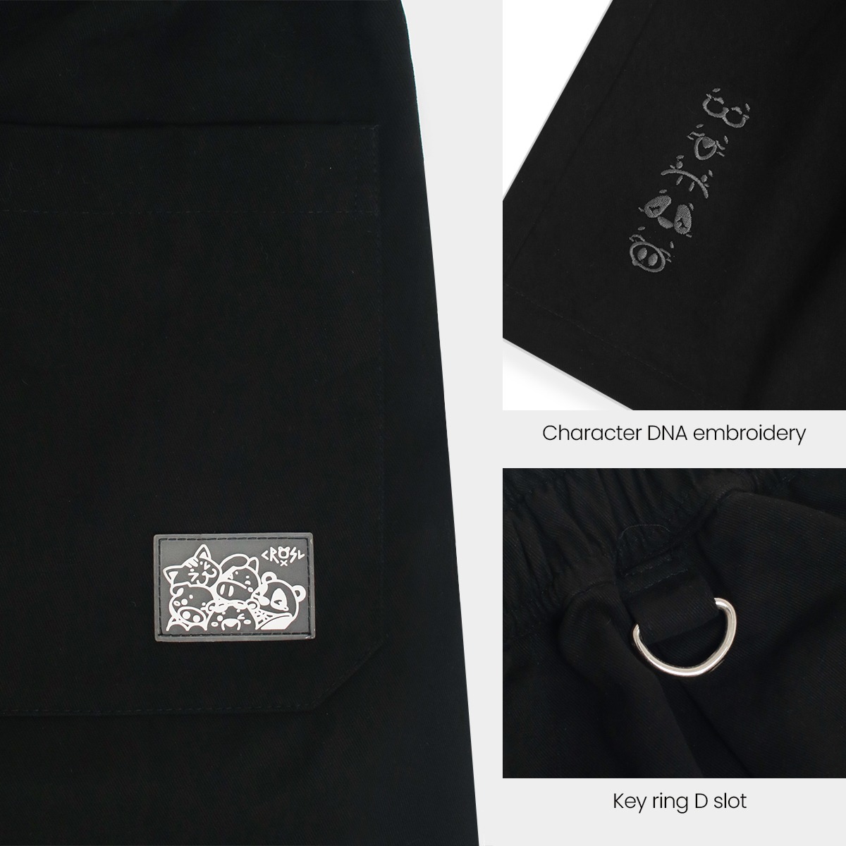 CRSL Jorji Pants | Jorts Short Pants | Celana Pendek Twill Unisex | Loose Fit Streetwear