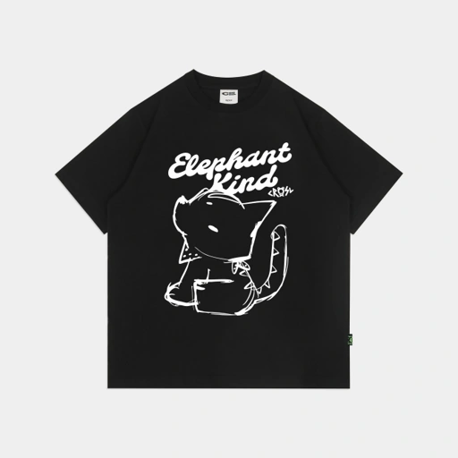 CRSL X ELEPHANT KIND BEE TEES BLACK