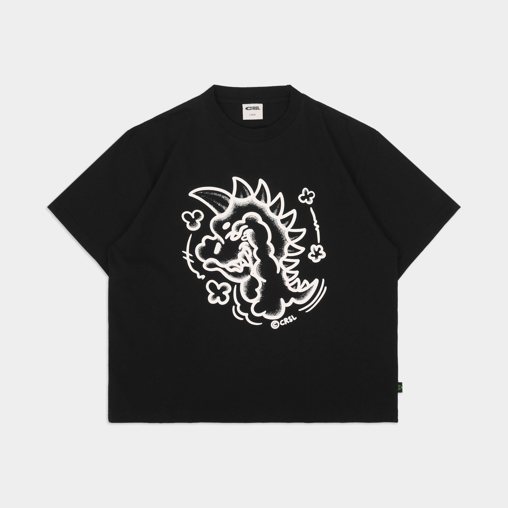 CRSL Graffity Tees I Heavyweight cotton 250 GSM I Kaos Print I Unisex Boxy Fit
