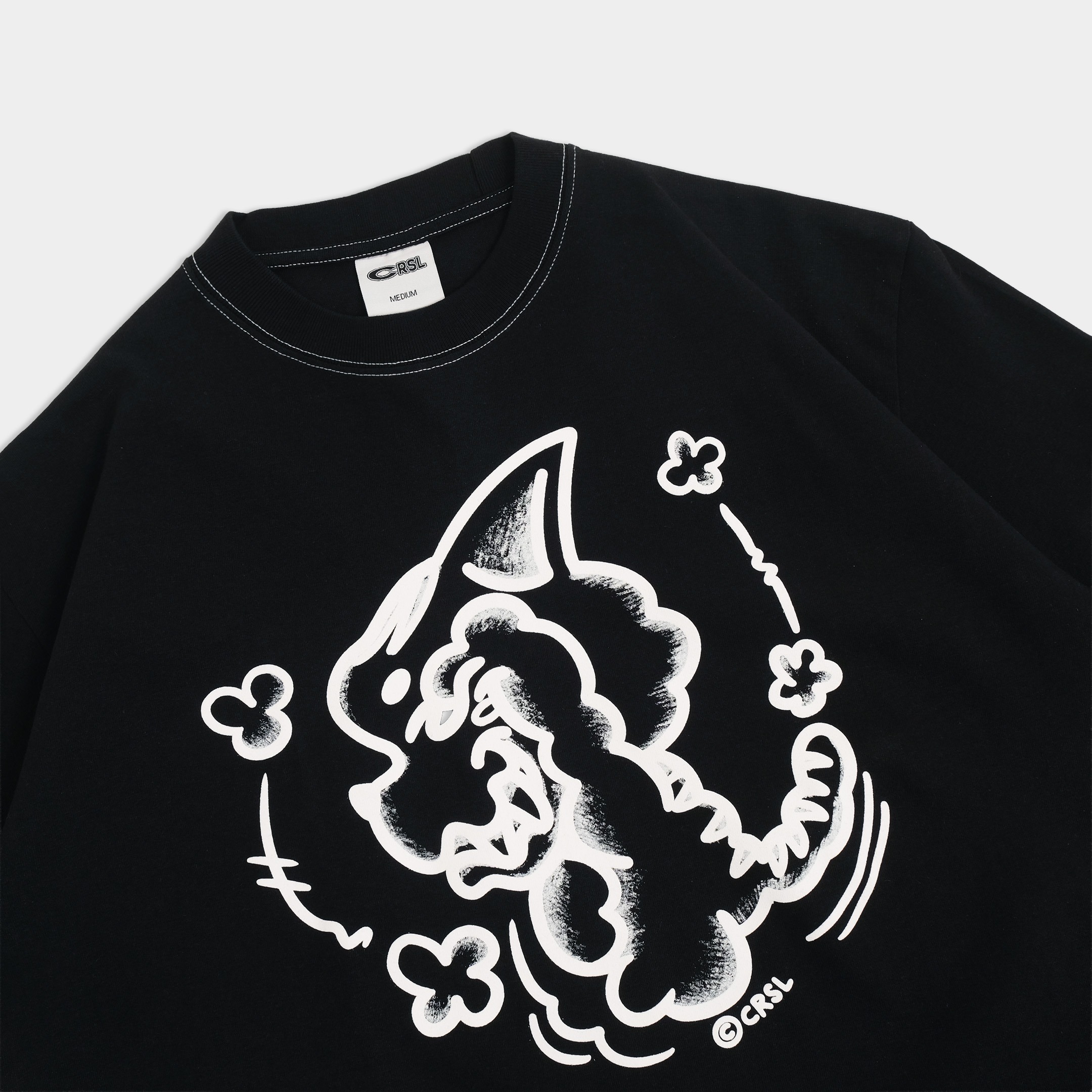CRSL Graffity Tees I Heavyweight cotton 250 GSM I Kaos Print I Unisex Boxy Fit