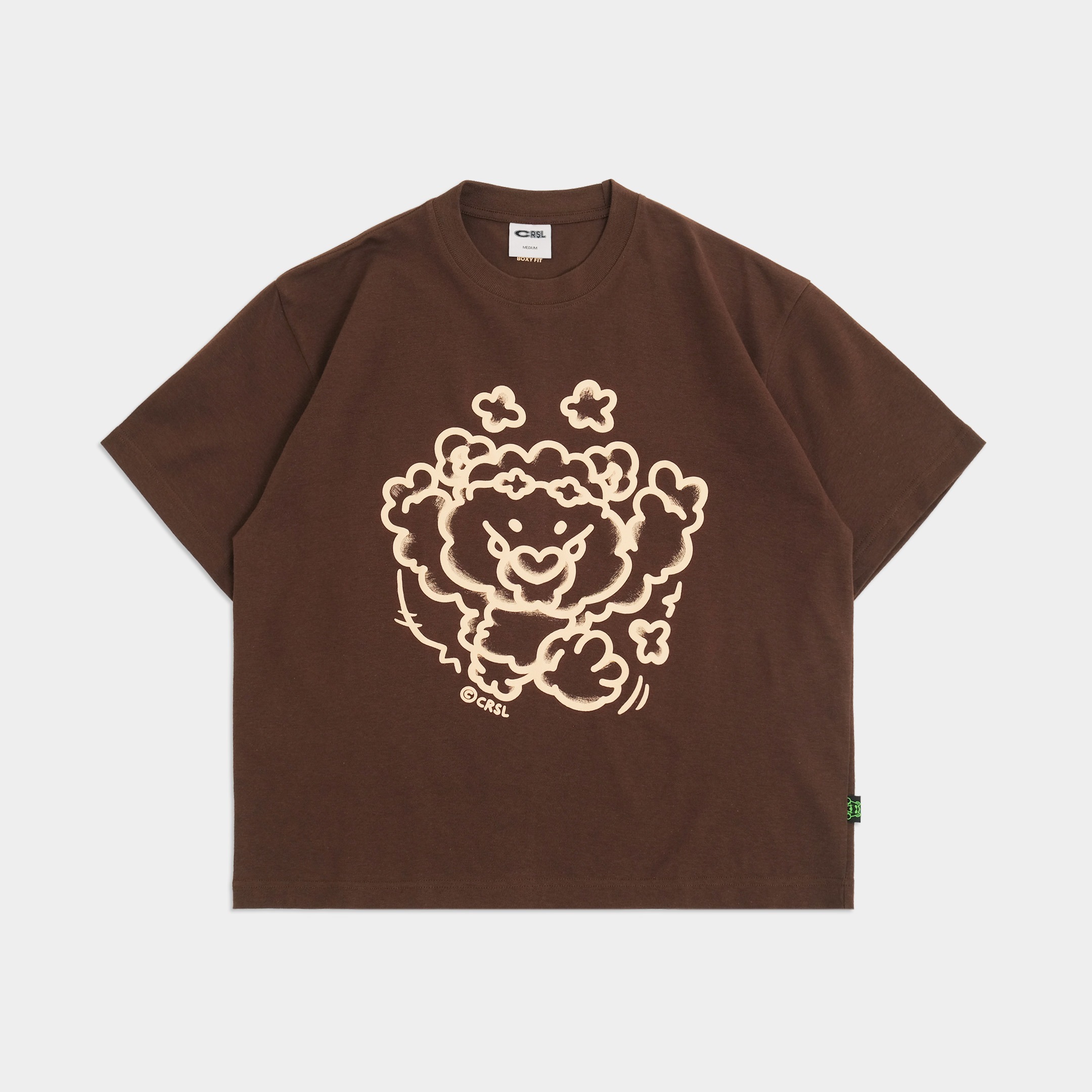 CRSL Graffity Tees I Heavyweight cotton 250 GSM I Kaos Print I Unisex Boxy Fit