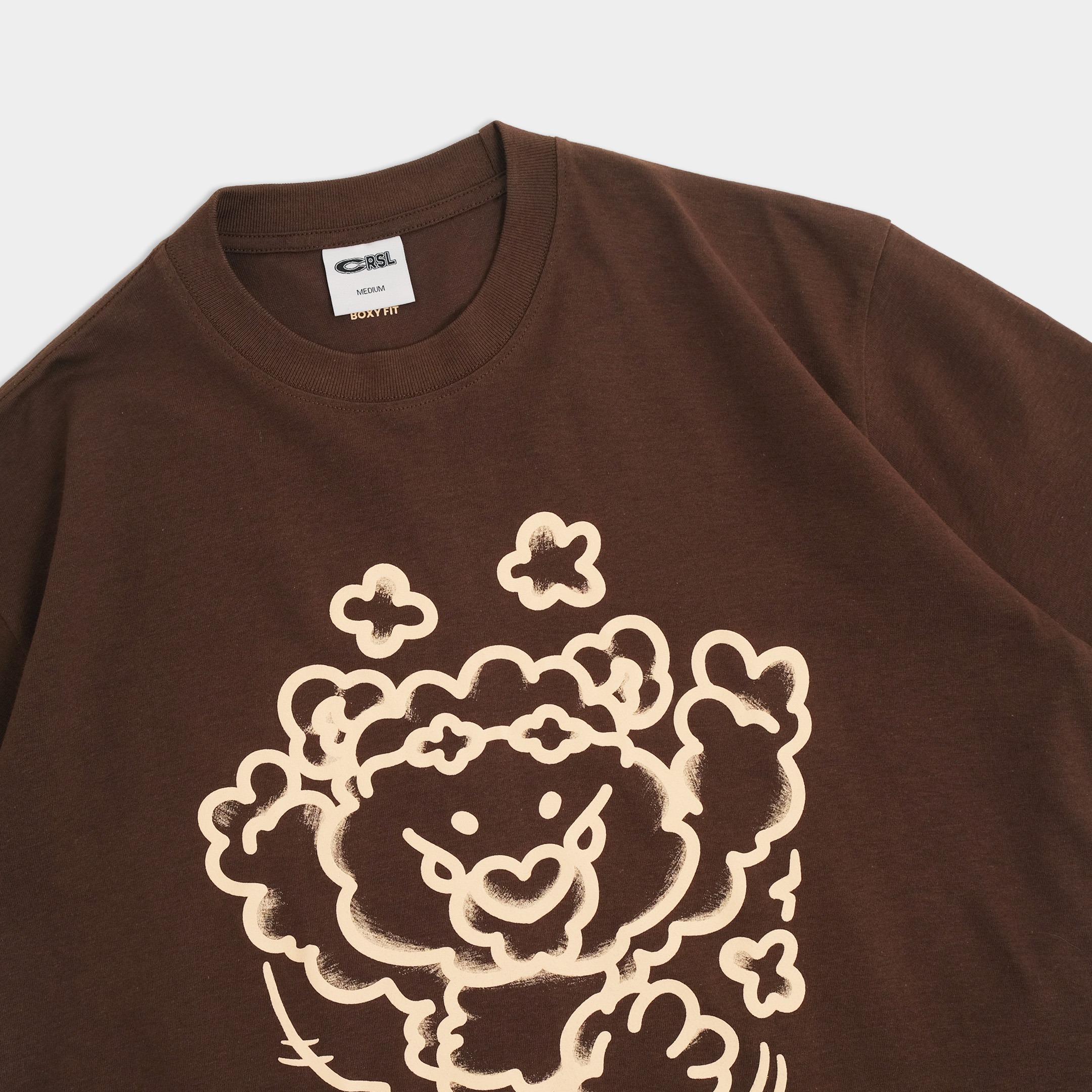 CRSL Graffity Tees I Heavyweight cotton 250 GSM I Kaos Print I Unisex Boxy Fit