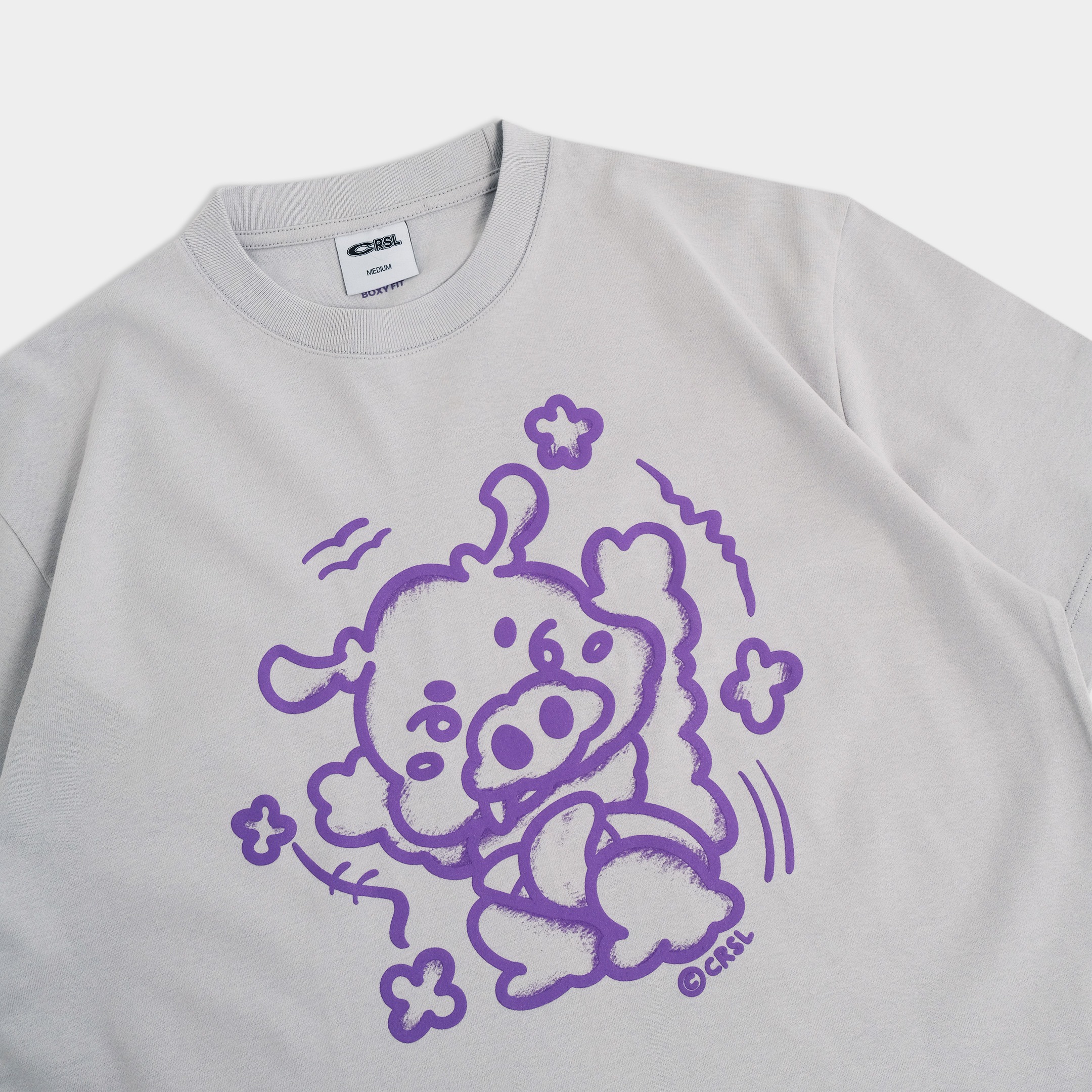 CRSL Graffity Tees I Heavyweight cotton 250 GSM I Kaos Print I Unisex Boxy Fit