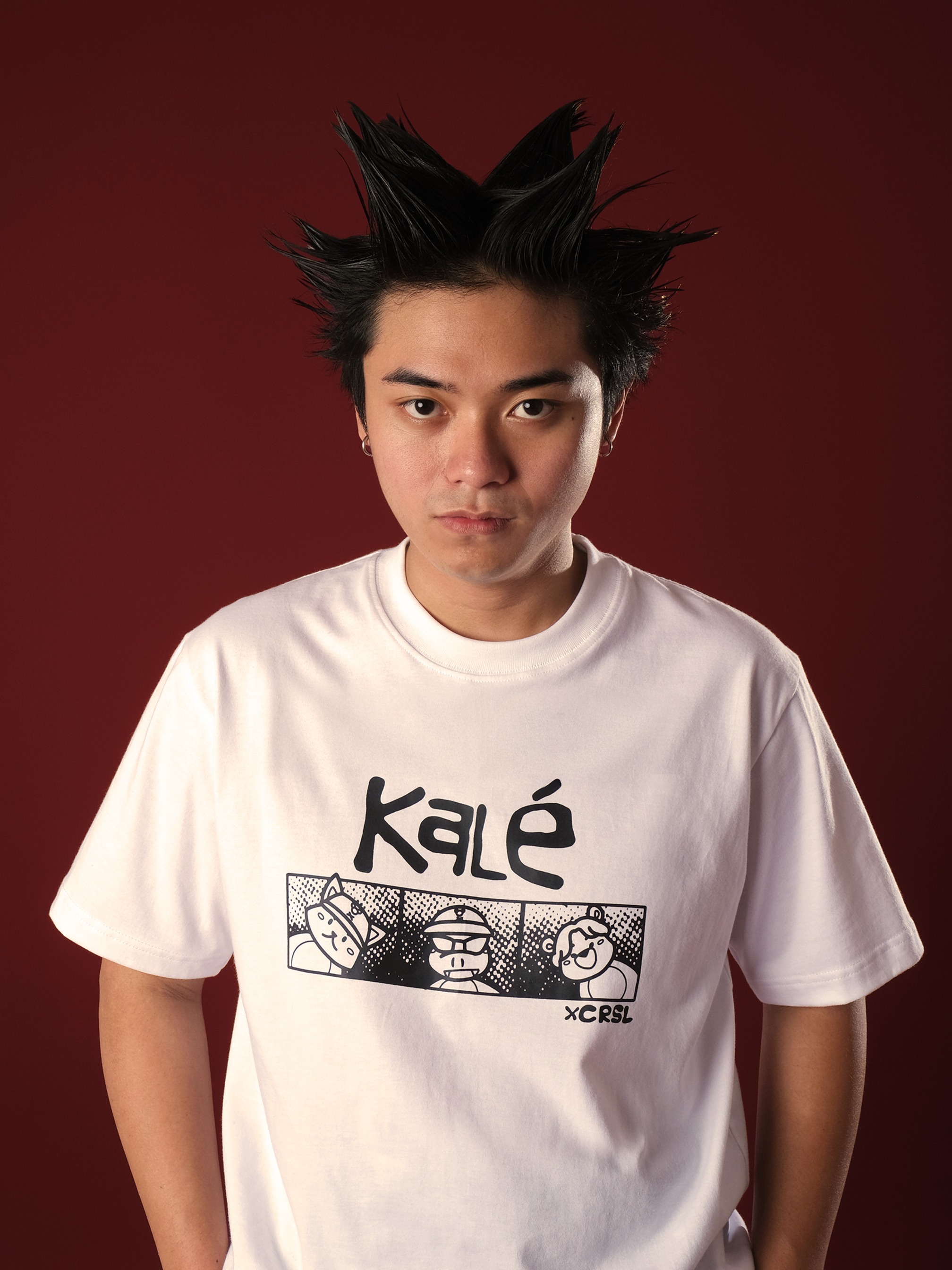 CRSL X KALE WELVER TEES WHITE
