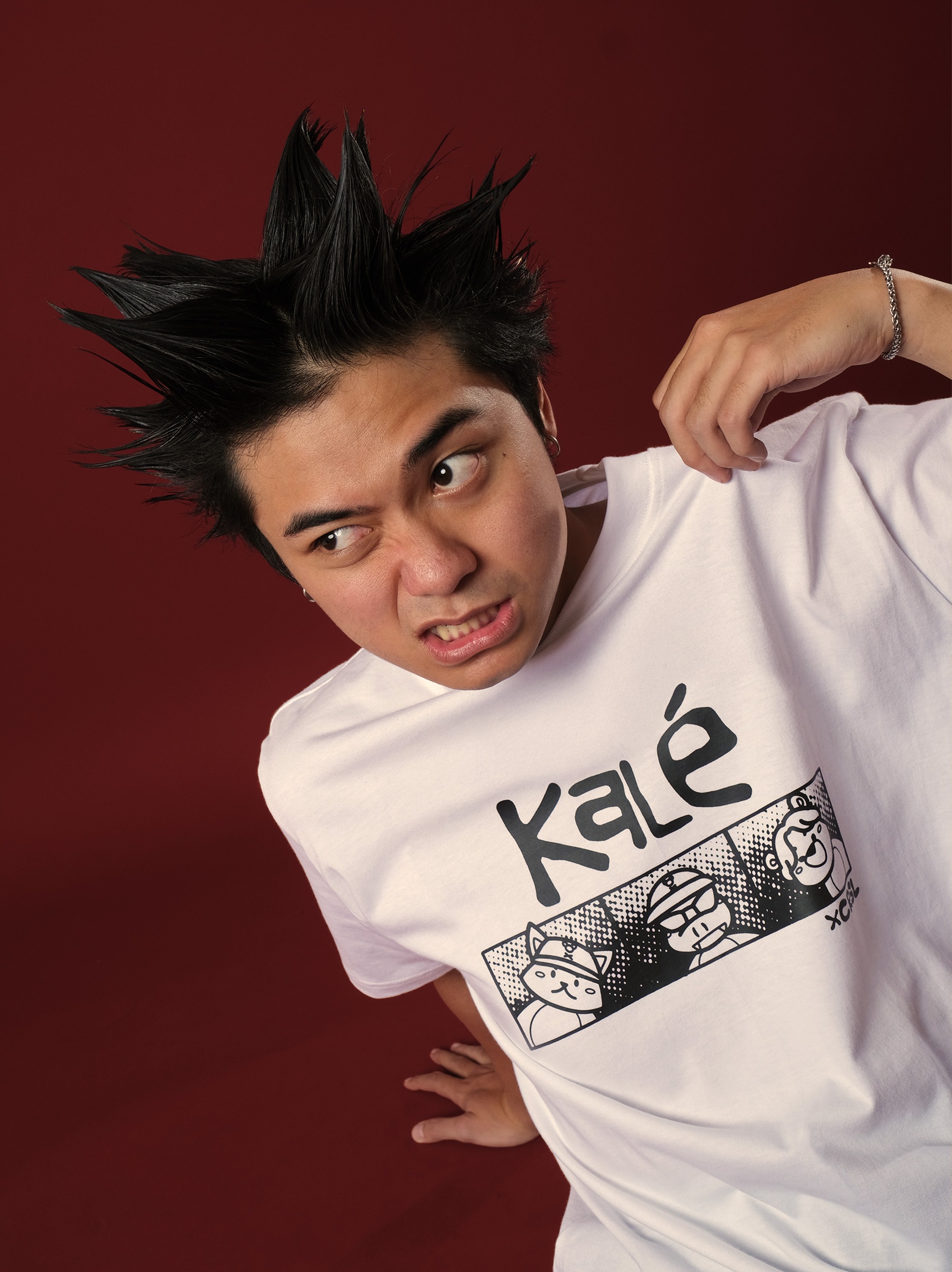 CRSL X KALE WELVER TEES WHITE