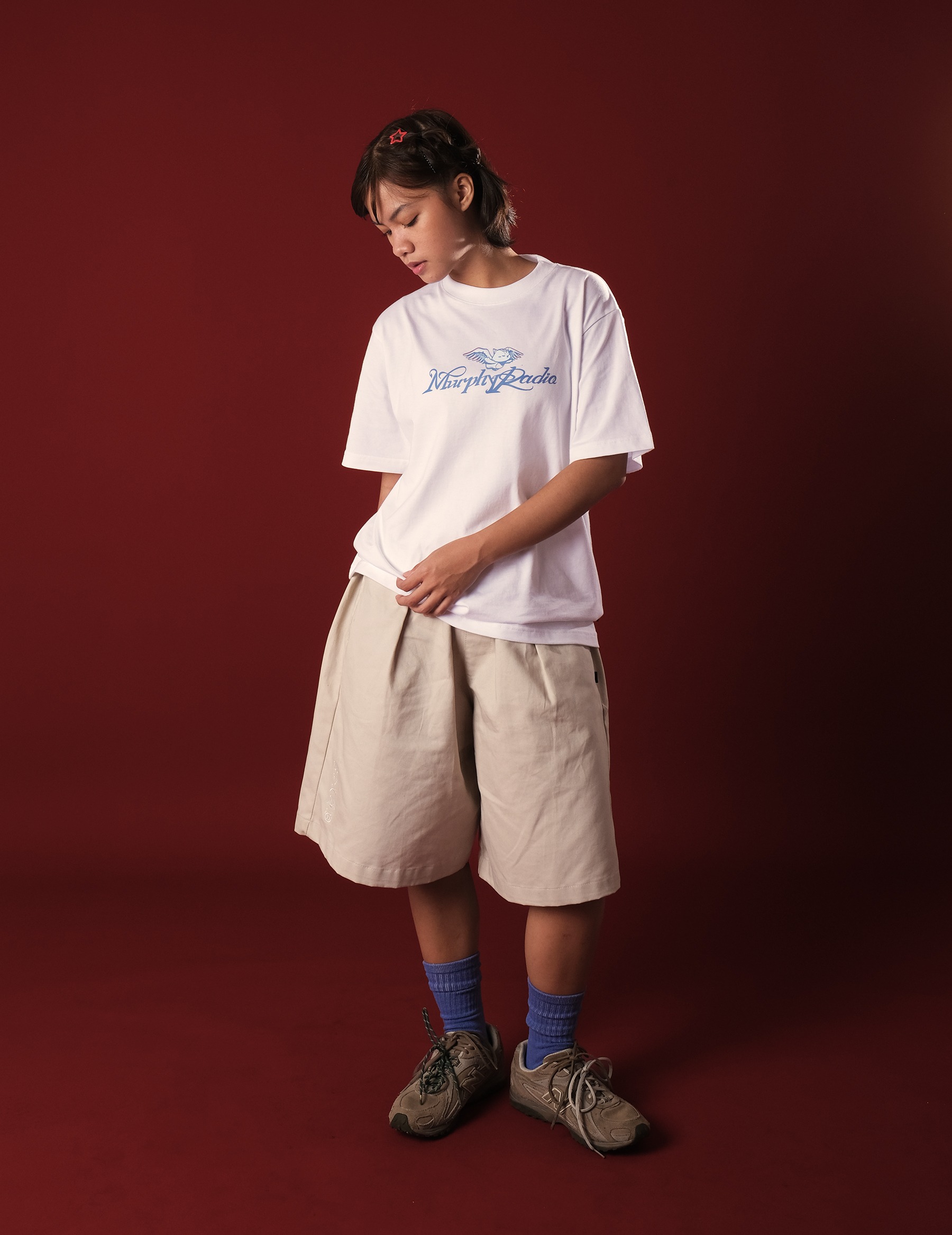 CRSL X MURPHY FLY TEES WHITE