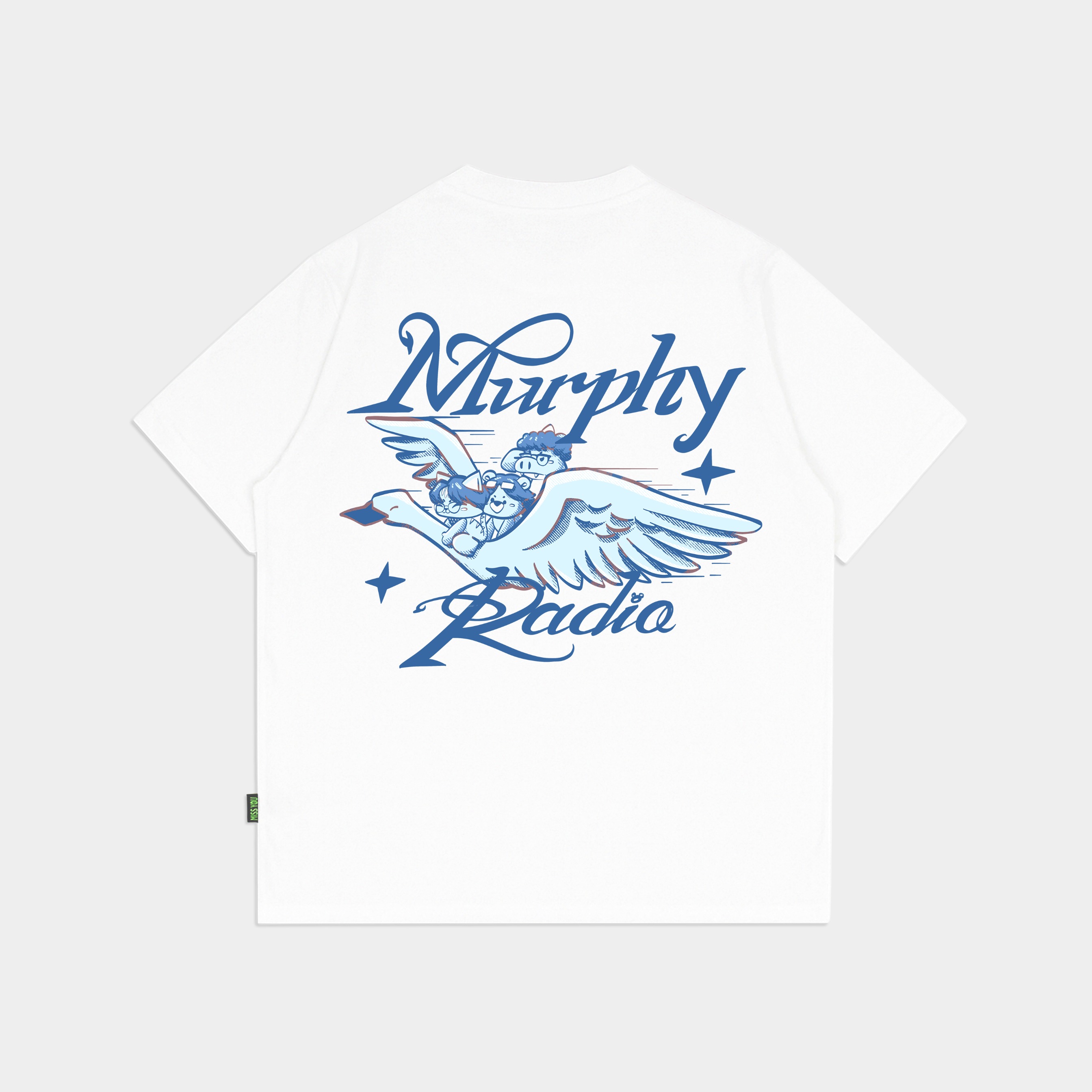 CRSL X MURPHY FLY TEES WHITE