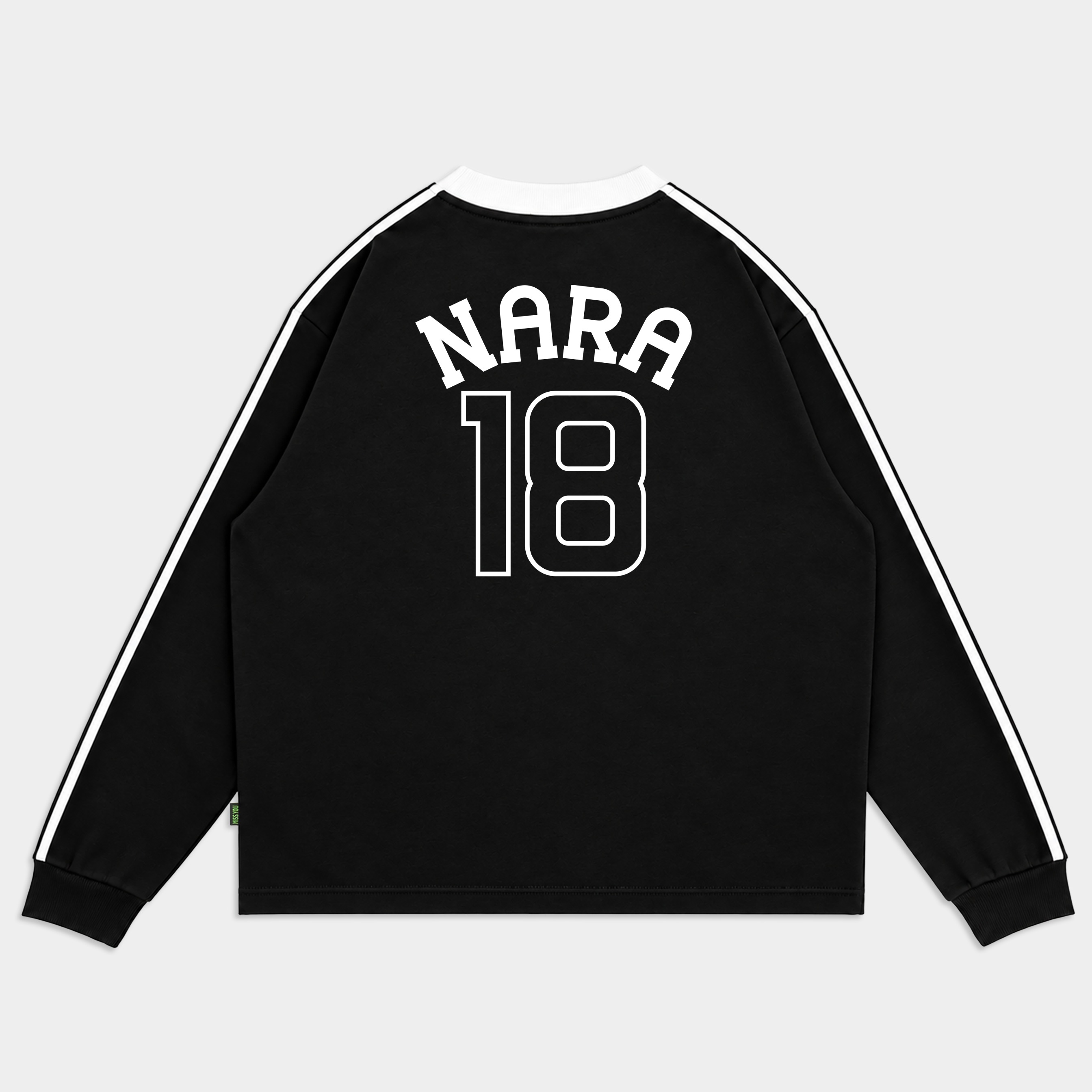 CRSL X NARA MR TEES LS BLACK
