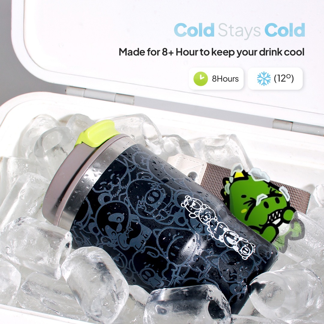 CRSL Zoey Water Bottle I Botol Tempat minum I Tumbler I Tumblr Travel Bottle Stainless 480ml 16oz