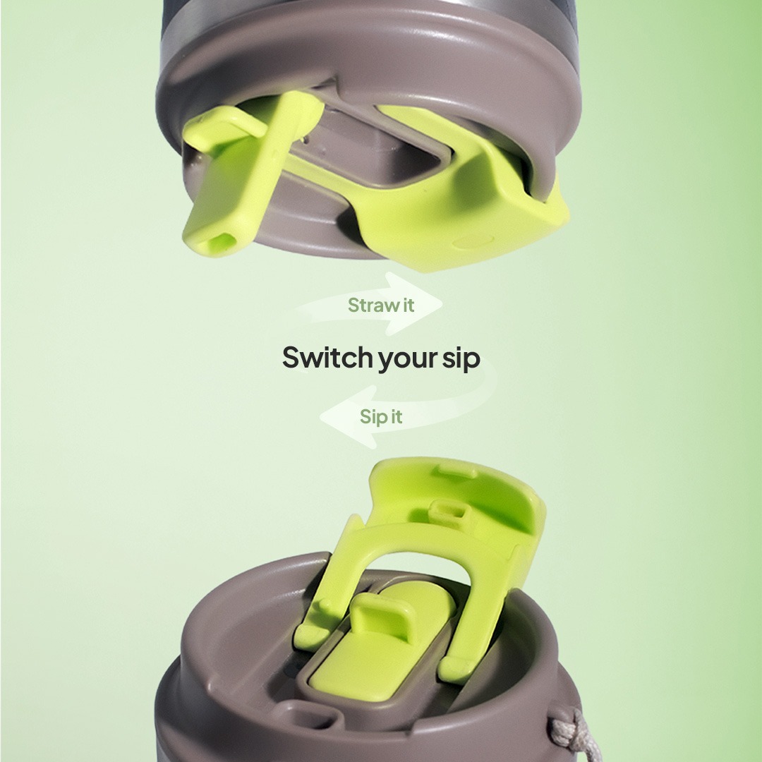 CRSL Zoey Water Bottle I Botol Tempat minum I Tumbler I Tumblr Travel Bottle Stainless 480ml 16oz