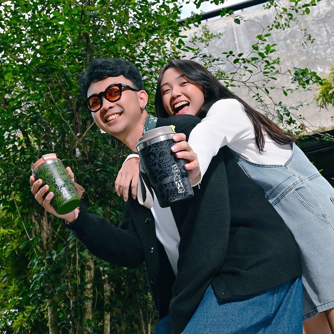 CRSL Zoey Water Bottle I Botol Tempat minum I Tumbler I Tumblr Travel Bottle Stainless 480ml 16oz