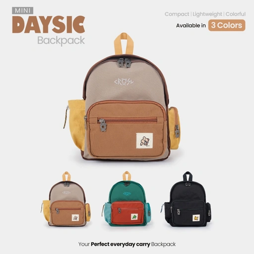 CRSL Mini Daysic Backpack | Ransel Sekolah | Tas Backpack | Tas Punggung Mini | Tas Jalan-jalan