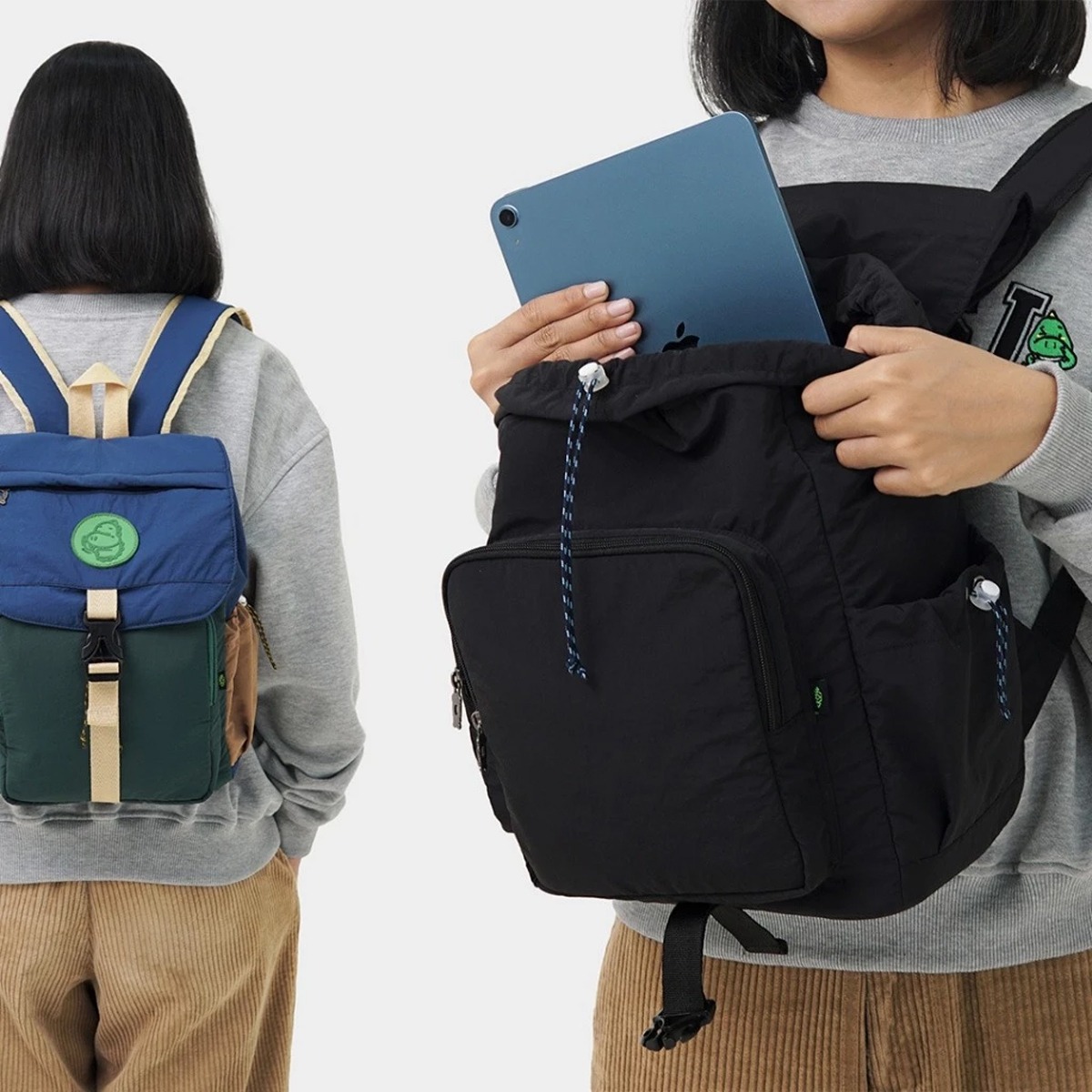 CRSL Mini Raku Backpack Series I Tas Sekolah I Tas Kampus I Ransel Ipad | Bagpack Unisex Pria Wanita