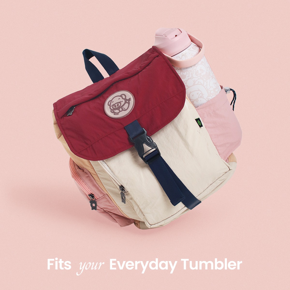 CRSL Mini Raku Backpack Series I Tas Sekolah I Tas Kampus I Ransel Ipad | Bagpack Unisex Pria Wanita