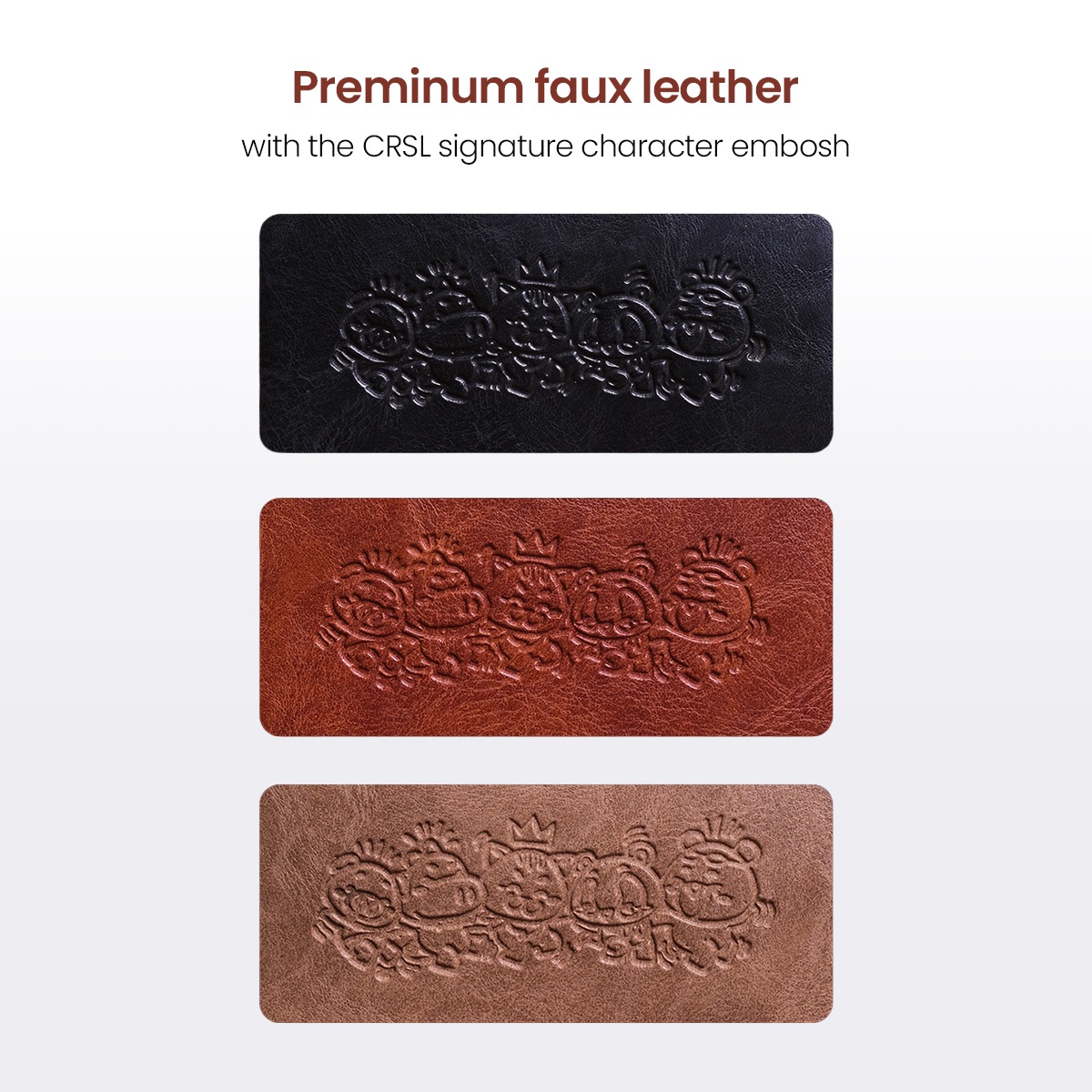 CRSL Walther Wallet | Extra Card Holder | Dompet Kulit Kecil Pria Wanita | 2 in 1 Wallet