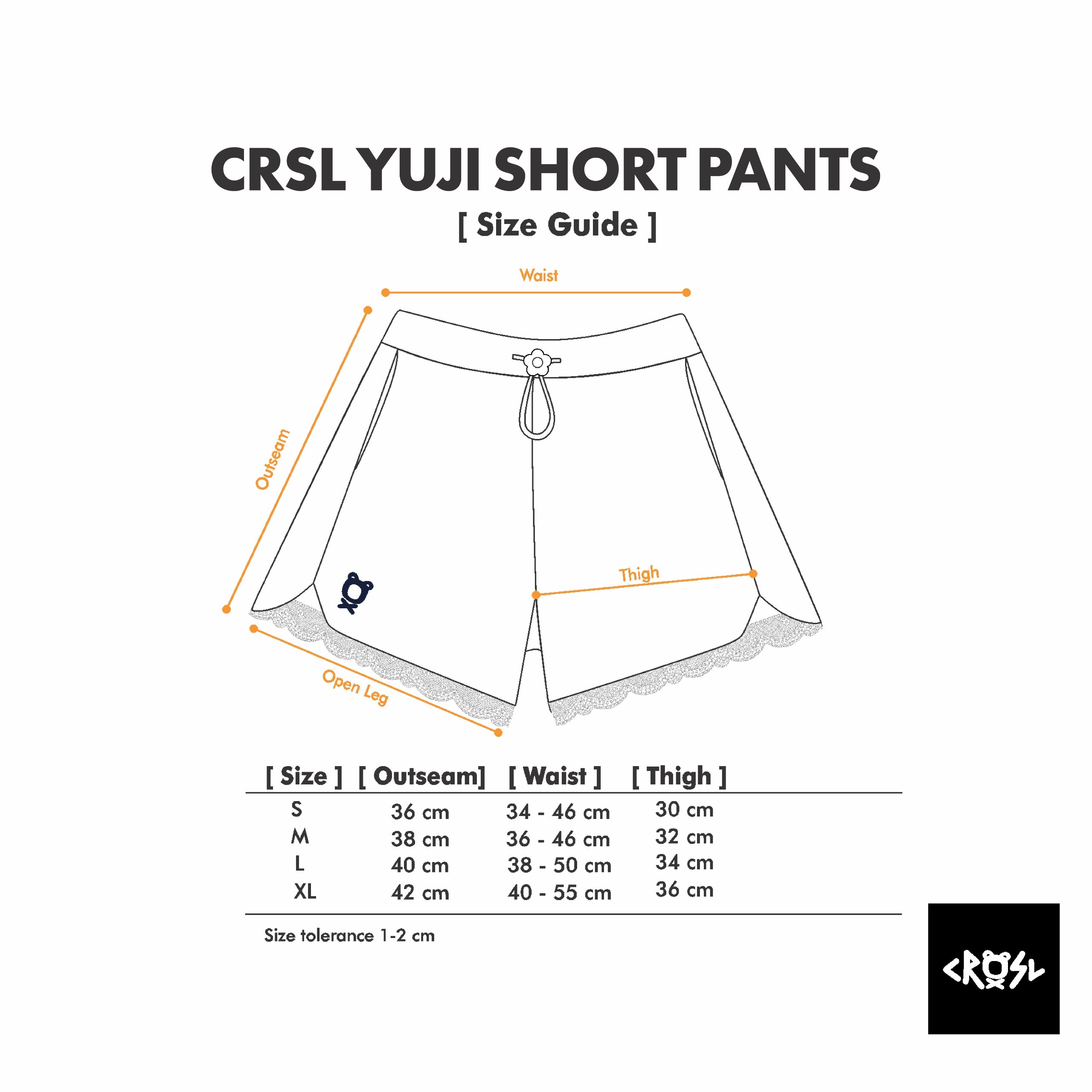 CRSL YUJI SHORT PANTS