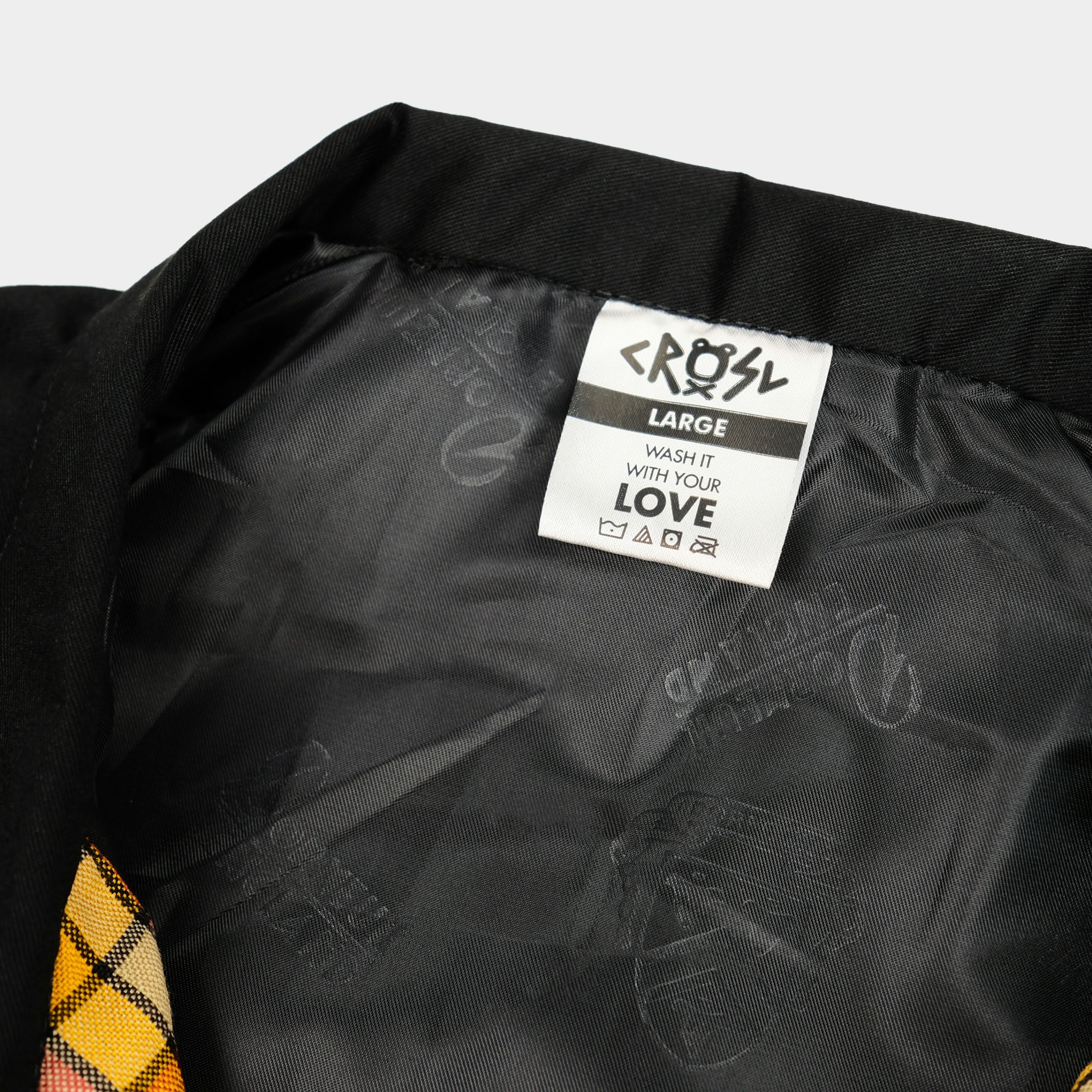 CRSL Odin Adopter Jacket | Black Jacket | Harrington Jacket | Jaket Motor Vintage | Jaket Casual Unisex Pria Wanita