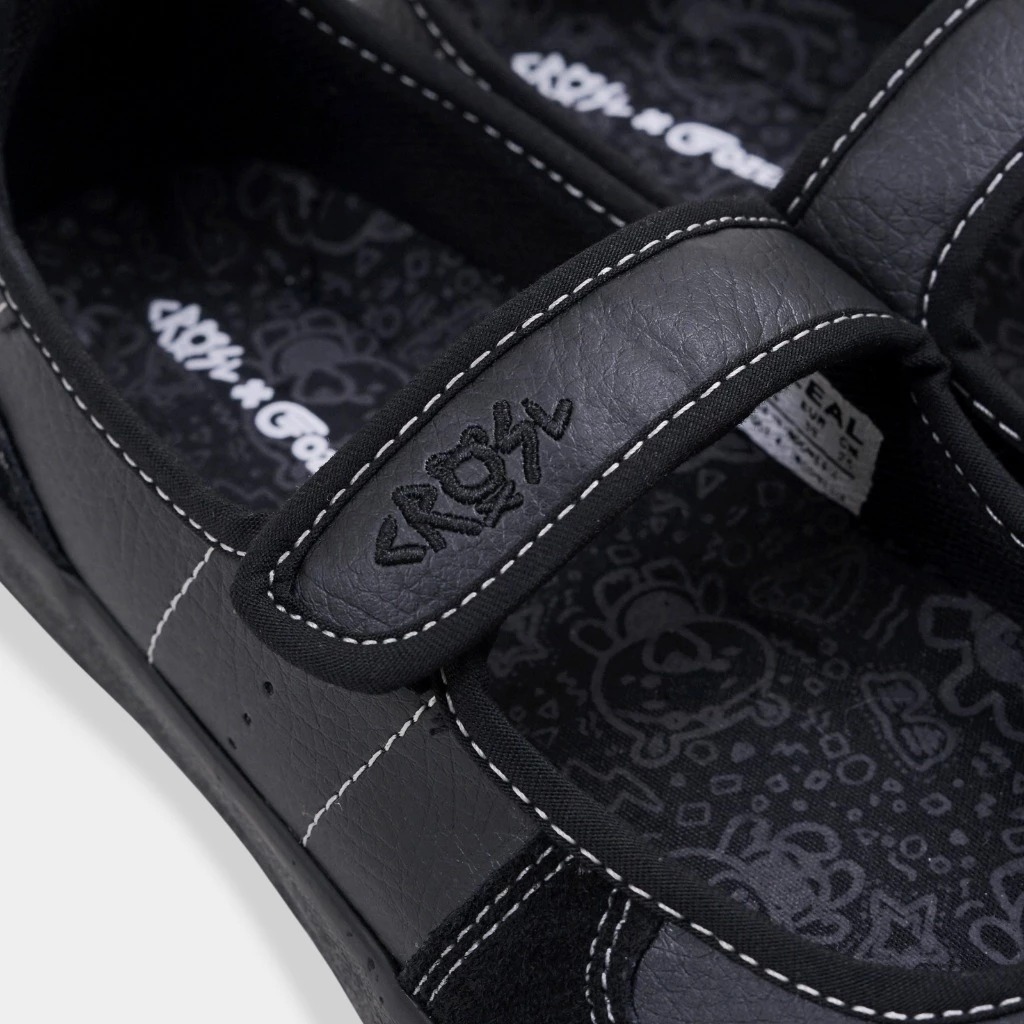 CRSL X GOZEAL Folyde Shoes Black I Sepatu Mary Jane Casual Wanita | Flat Shoes Sporty I Sepatu Cewek