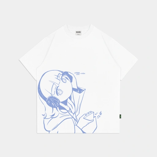 CRSL X CRAYON CASE CATCH TEES WHITE